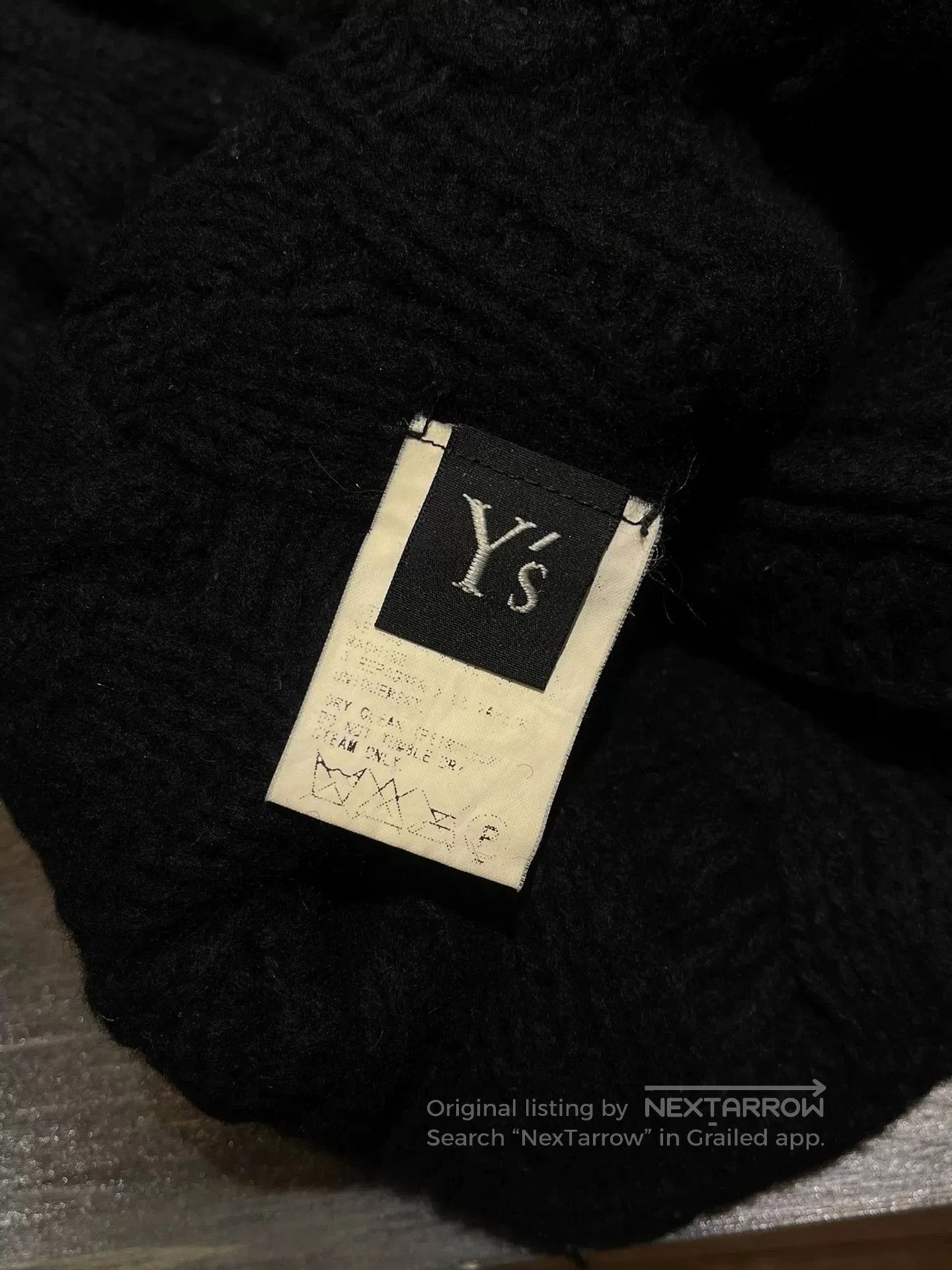 Y's yohji yamamoto y's knitted cold hat. Size ONE SIZE - 4 Thumbnail
