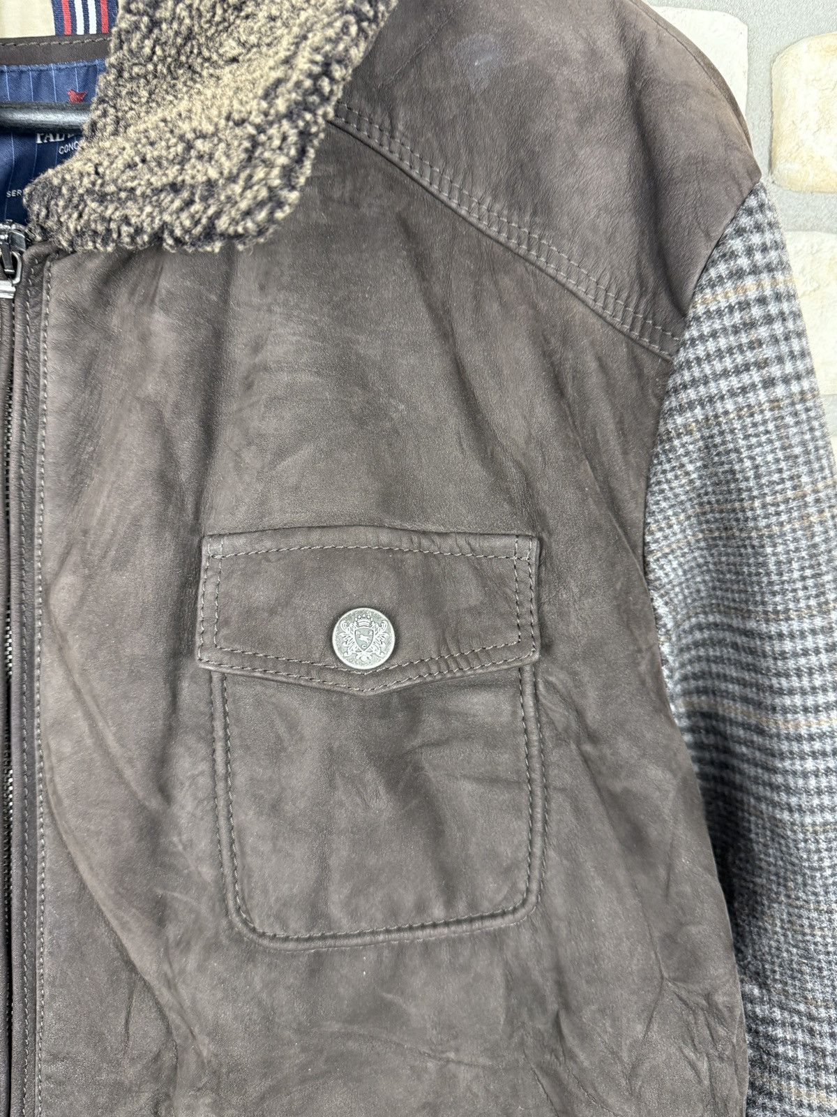 Designer × Pal Zileri Very rare pal zileri leather jacket Size US L / EU 52-54 / 3 - 5 Thumbnail