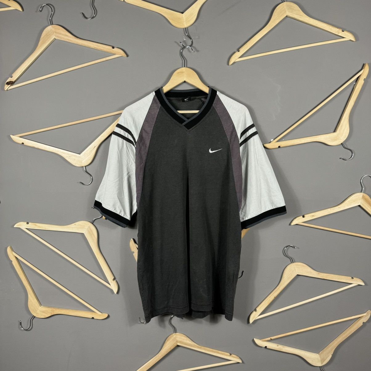 Nike × Vintage Vintage Nike Court T-shirt Size US XL / EU 56 / 4 - 1 Thumbnail
