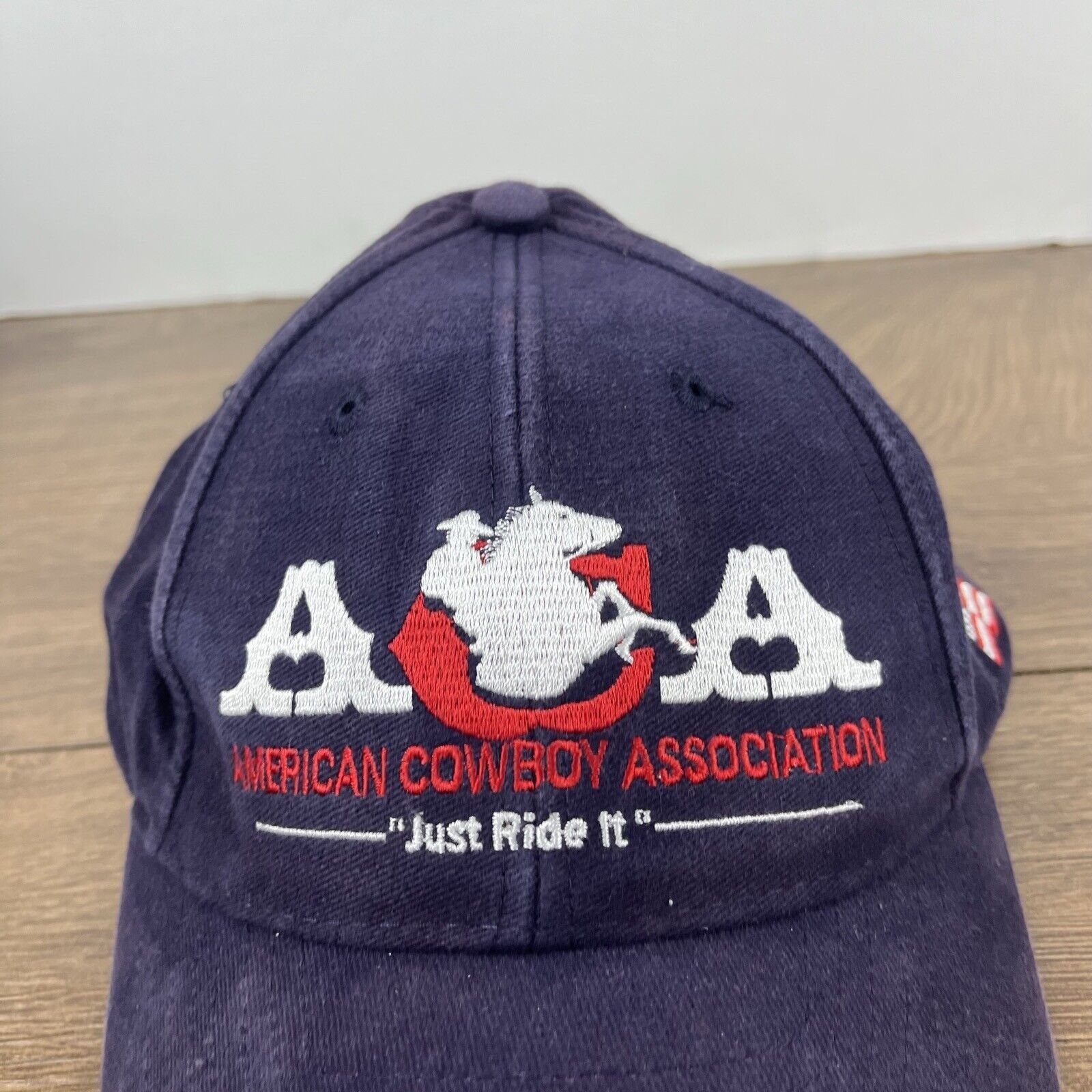 Other ACA Hat American Cowboy Association Hat Blue Cap Adjustable Size ONE SIZE - 7 Thumbnail