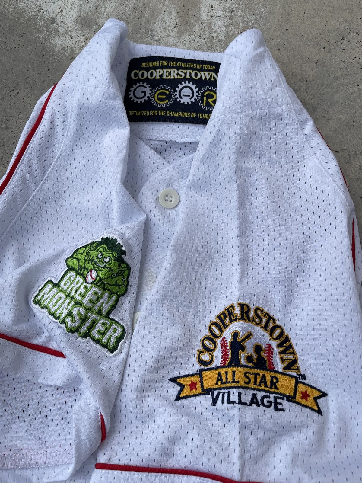 Cooperstown Collection × MLB Cooperstown All Star Village White Jersey Size US M / EU 48-50 / 2 - 6 Thumbnail