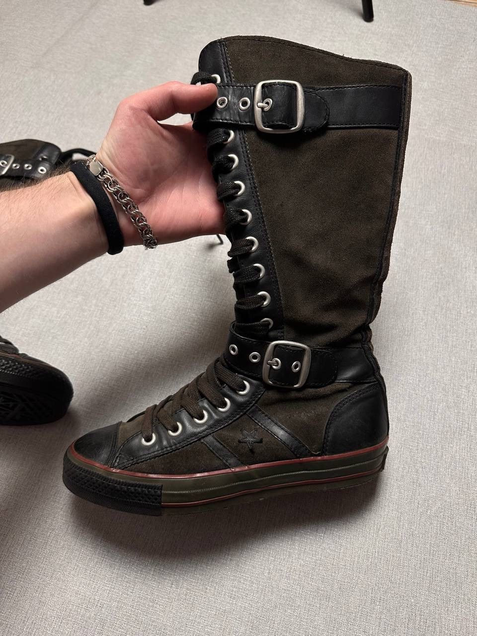 Converse Converse 2005 Star 70 Vintage XXHI High Suede Boot RARE Size US 7 / IT 37 - 4 Thumbnail