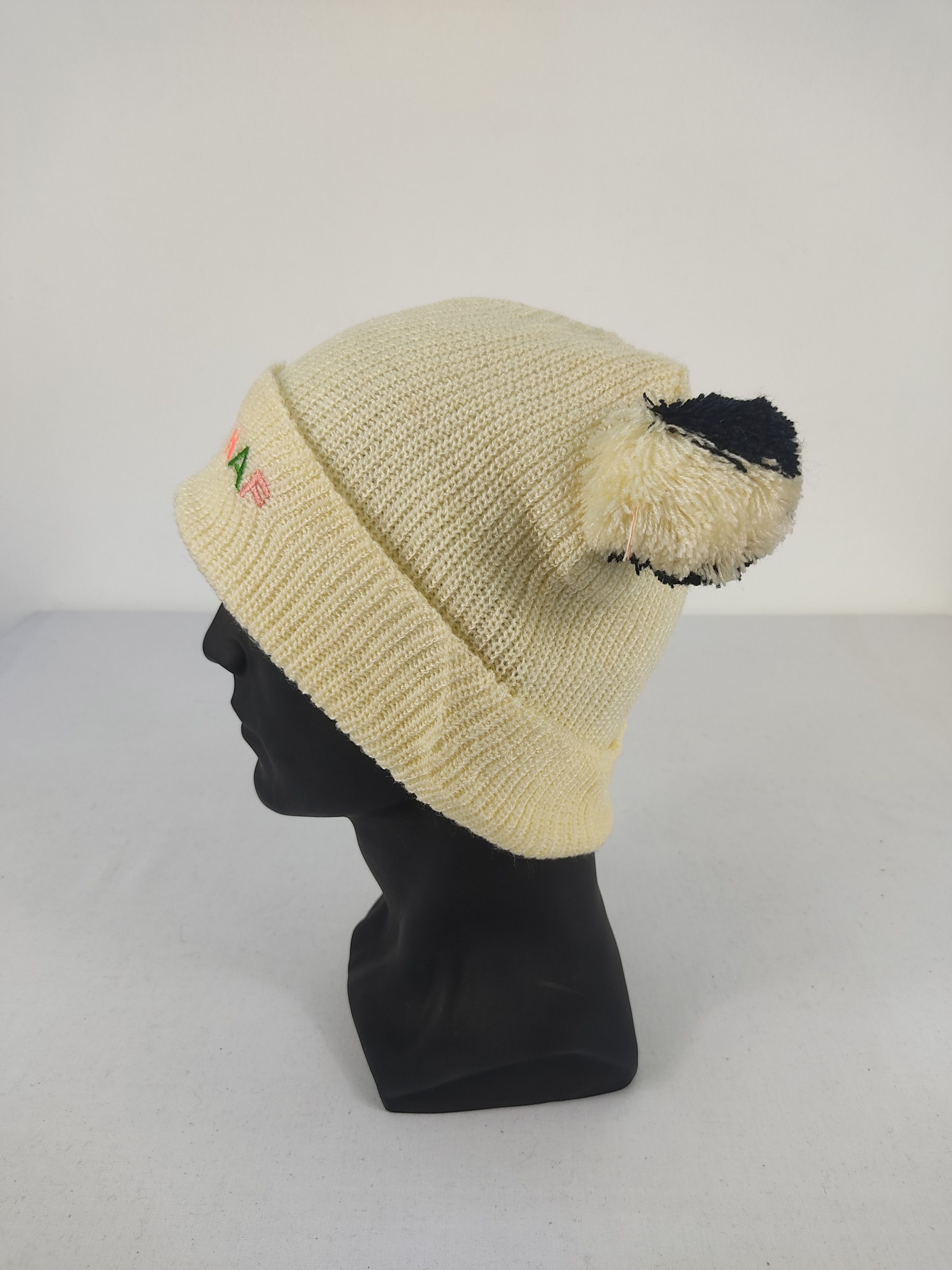 Designer × Vintage Vintage Naf Naf Paris Ear Beanie / Snow Hat / Snow Cap Size ONE SIZE - 2 Thumbnail