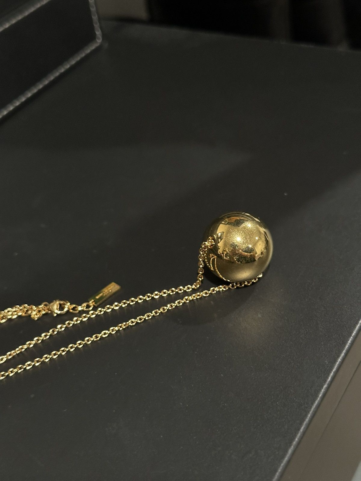 Saint Laurent Paris $550 BNWT Large Sphere Necklace Size ONE SIZE - 2 Thumbnail