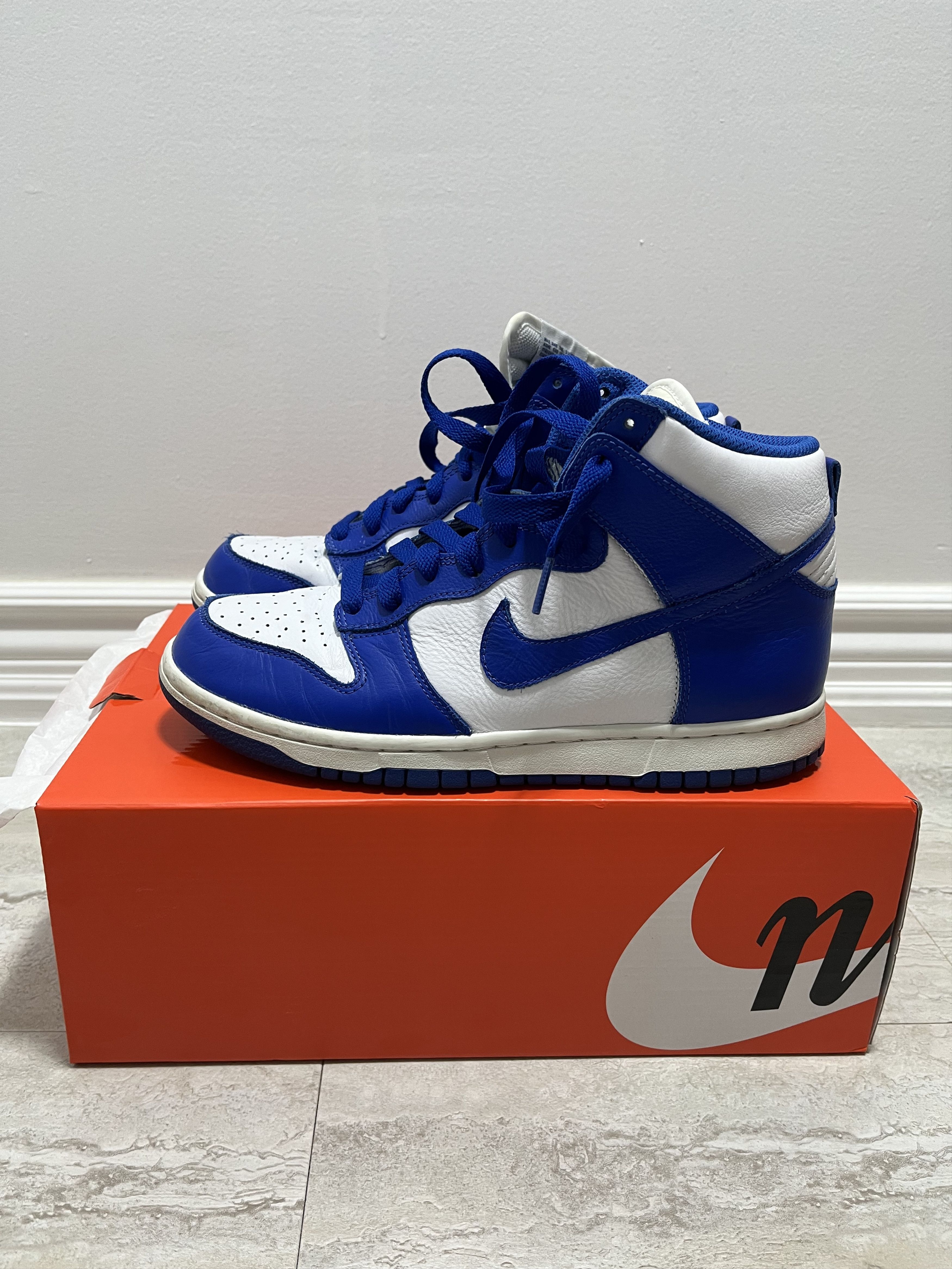 Nike Nike Dunk High 'Kentucky' (2016) Size US 8 / EU 41 - 3 Thumbnail