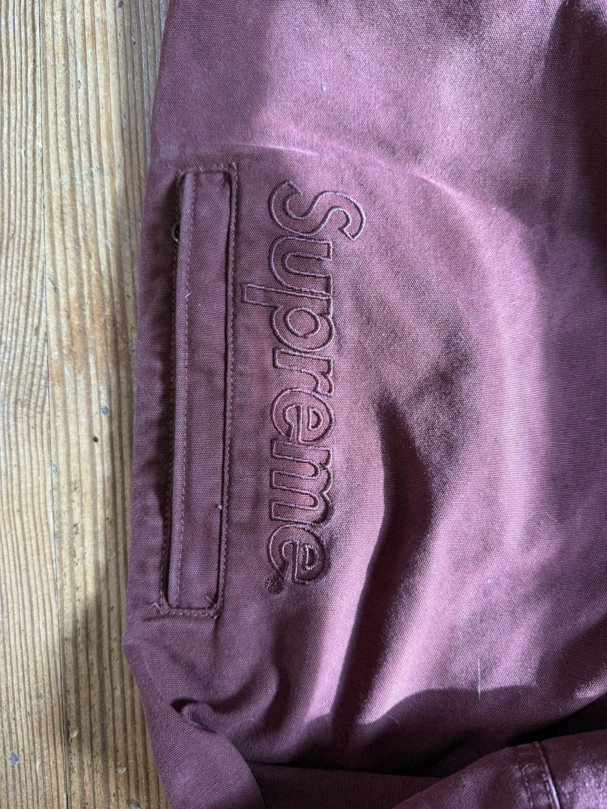 Supreme Supreme maroon joggers Size US 30 / EU 46 - 6 Thumbnail
