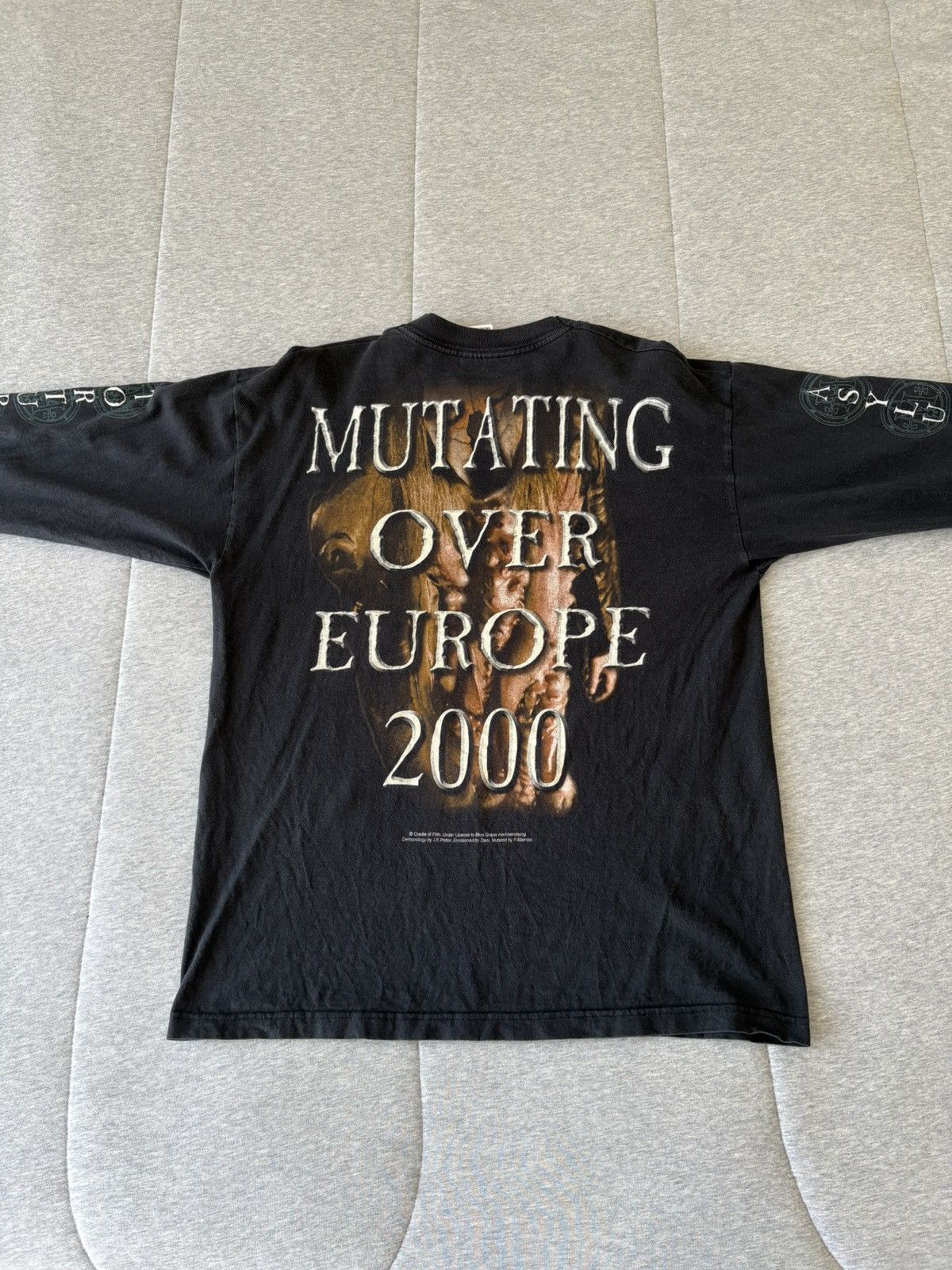 Vintage Vintage Cradle of Filth Mutating Over Europe 2000 Longsleeve Size US L / EU 52-54 / 3 - 2 Thumbnail
