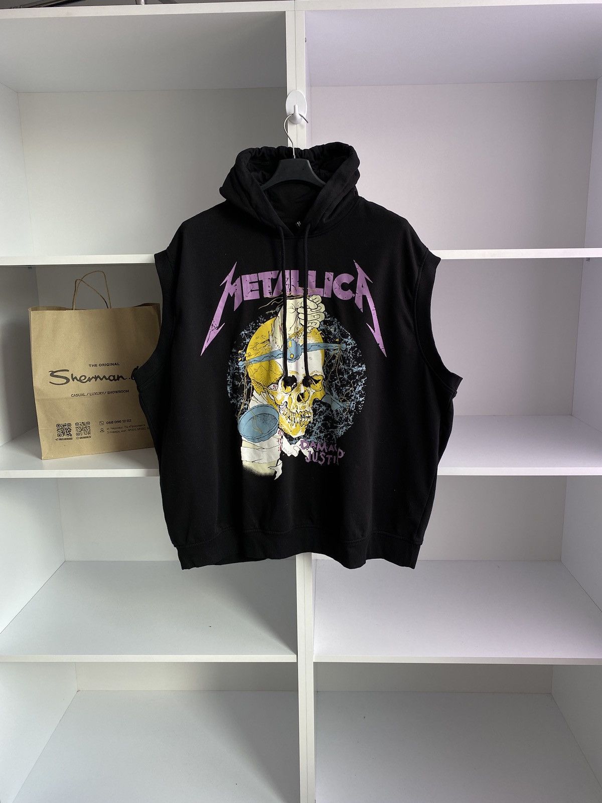 Metallica × Vintage Vintage Metallica sleeveless hooded tee Size US XXL / EU 58 / 5 - 3 Thumbnail