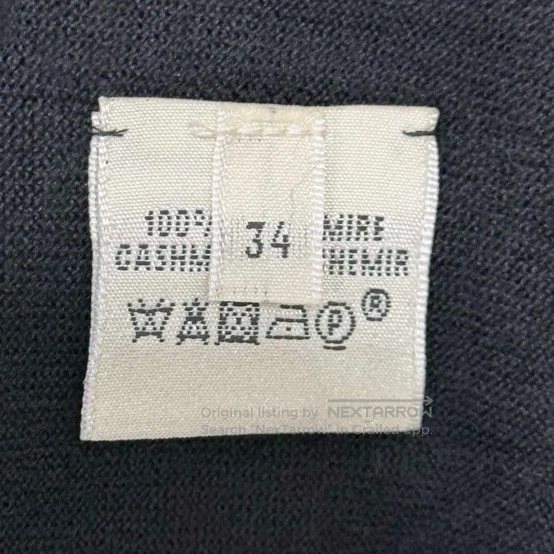 Hermes Hermes Pure Cashmere Thin Open Cardigan Size XXS / US 00 / IT 34 - 6 Thumbnail