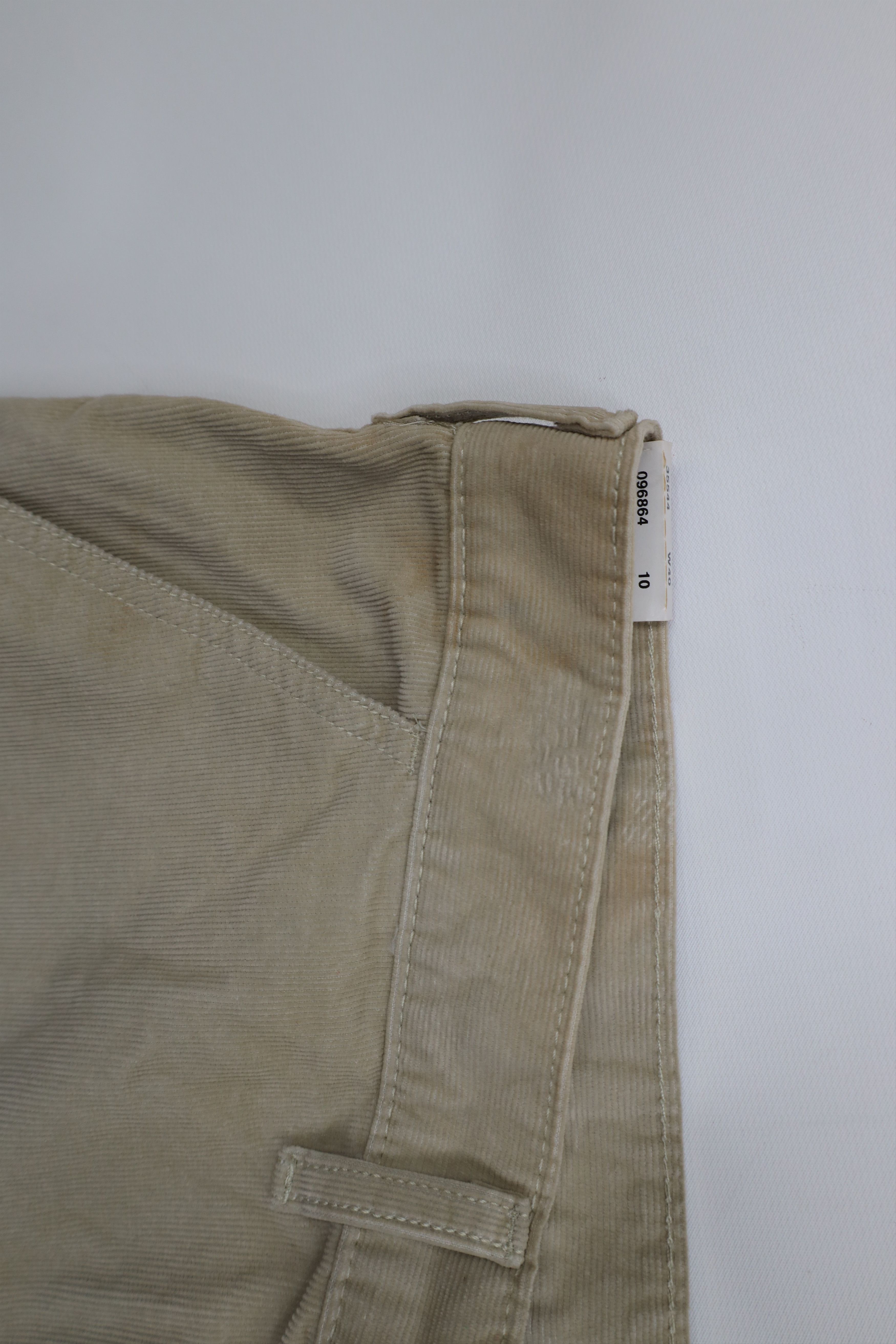 Levi's Deadstock Vintage Y2K Levis Baggy Fit Corduroy Cargo Shorts Size US 40 / EU 56 - 4 Thumbnail
