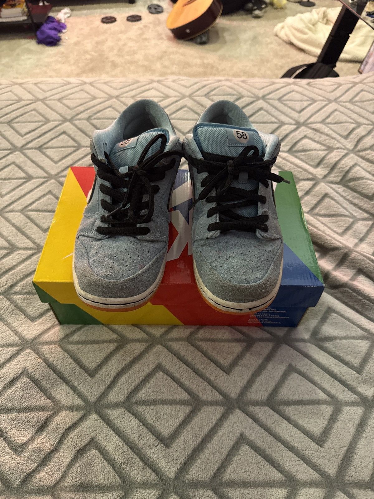 Nike Nike SB Dunk Low Gulf 58 Size US 9 / EU 42 - 3 Thumbnail