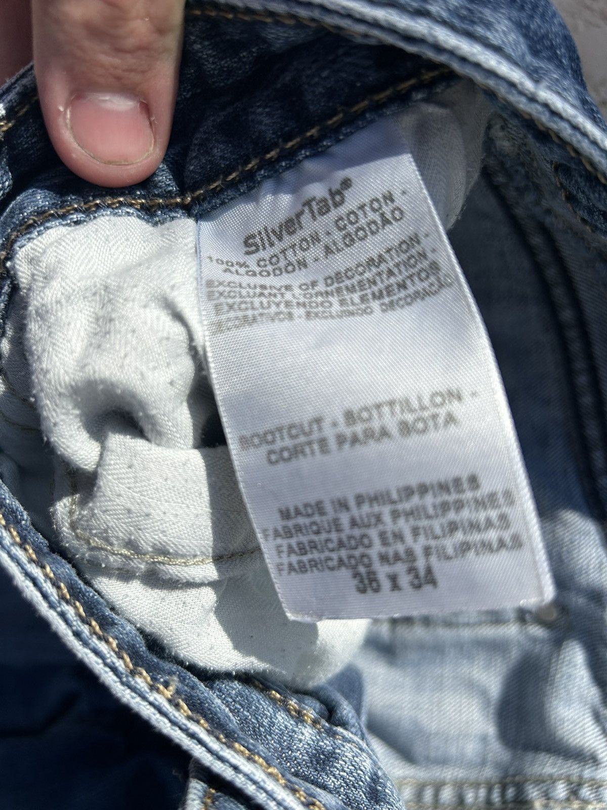 Levi's Bootcut size 36 Levis SilverTabs Size US 36 / EU 52 - 3 Thumbnail