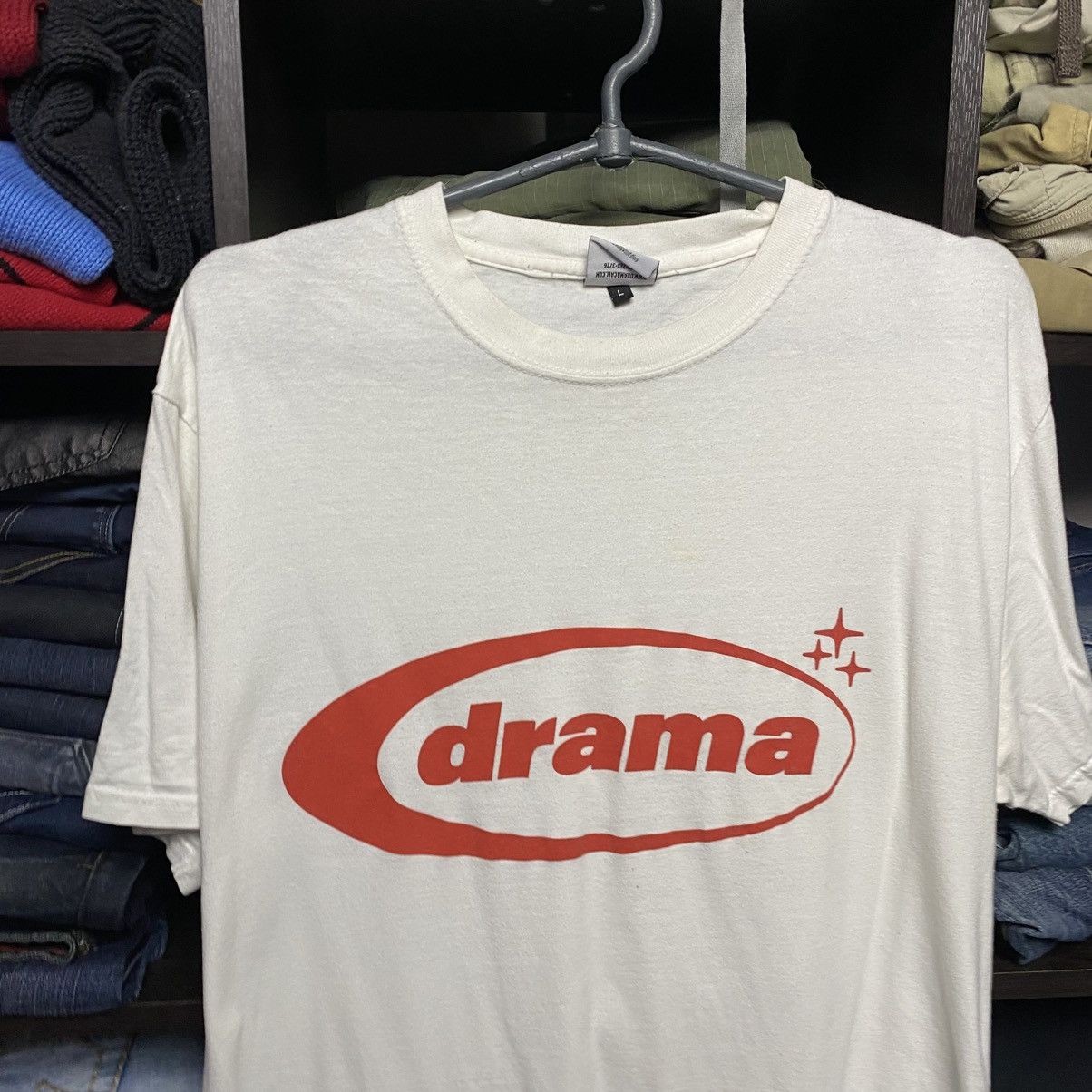 Other Mens Drama Call Big Logo Merch designer tee size L Size US L / EU 52-54 / 3 - 2 Thumbnail