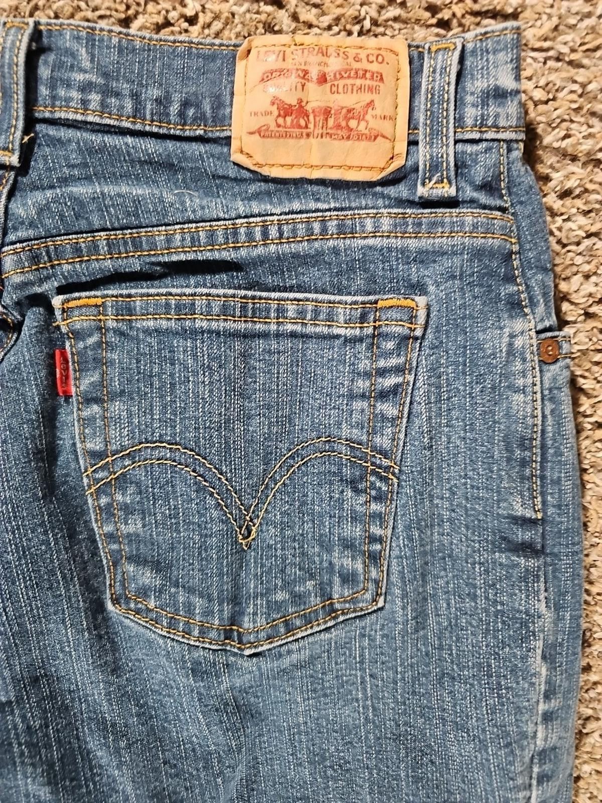 Levi's Levis 550 Relaxed Fit Bootcut 8L Jeans Size 30" / US 8 / IT 44 - 6 Thumbnail