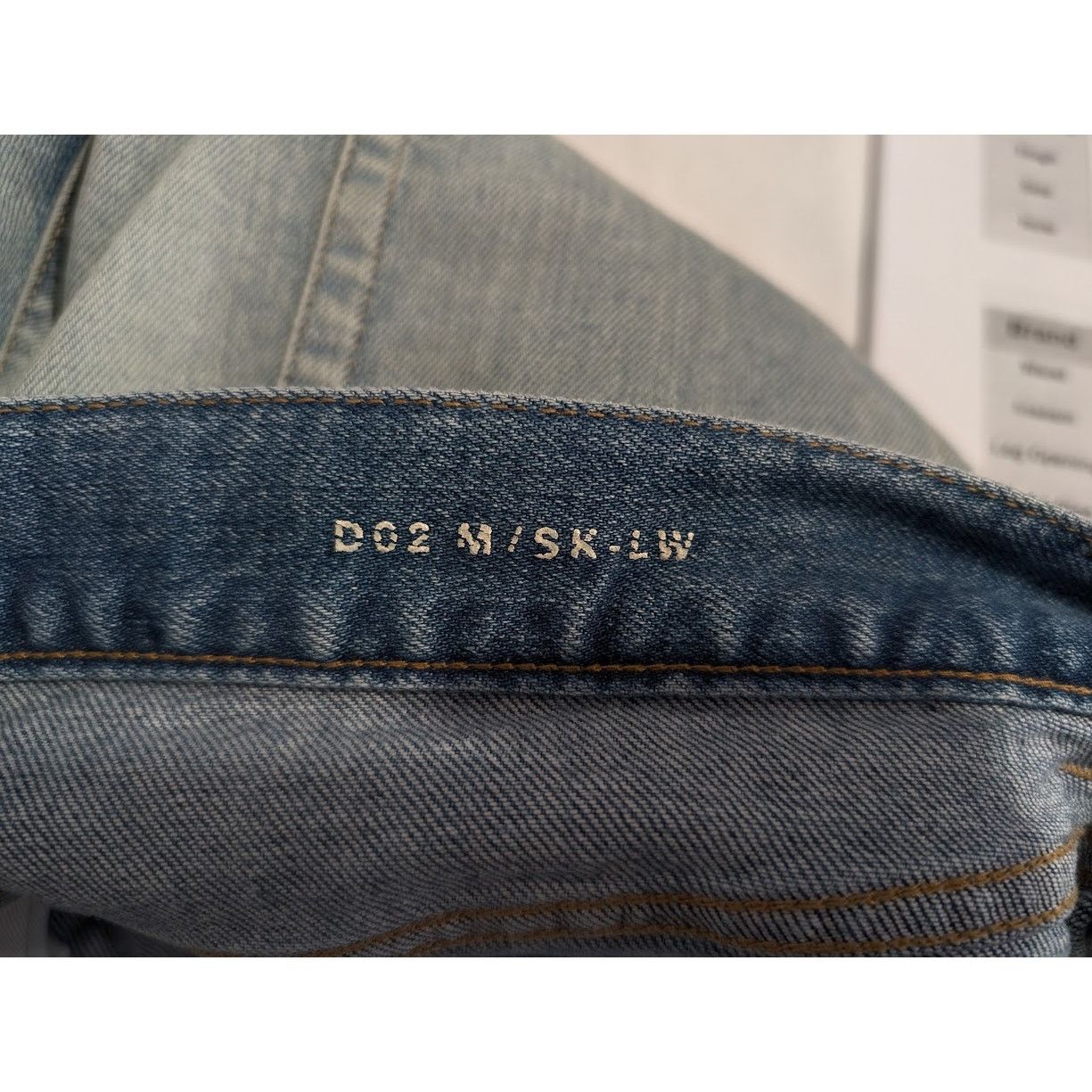 Saint Laurent Paris o1rshd1 Q:2 / Skinny 5 Pockets Low Pants Santa Monica Blue Size US 32 / EU 48 - 16 Thumbnail