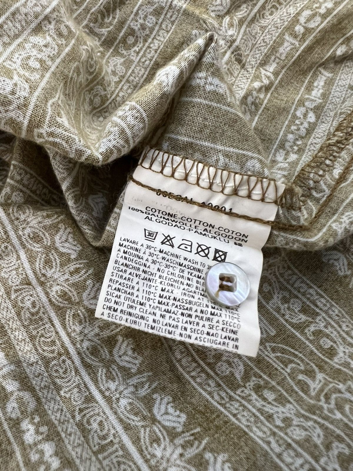 Diesel Vintage y2k diesel pattern print button up shirt Size XL / US 12-14 / IT 48-50 - 4 Thumbnail