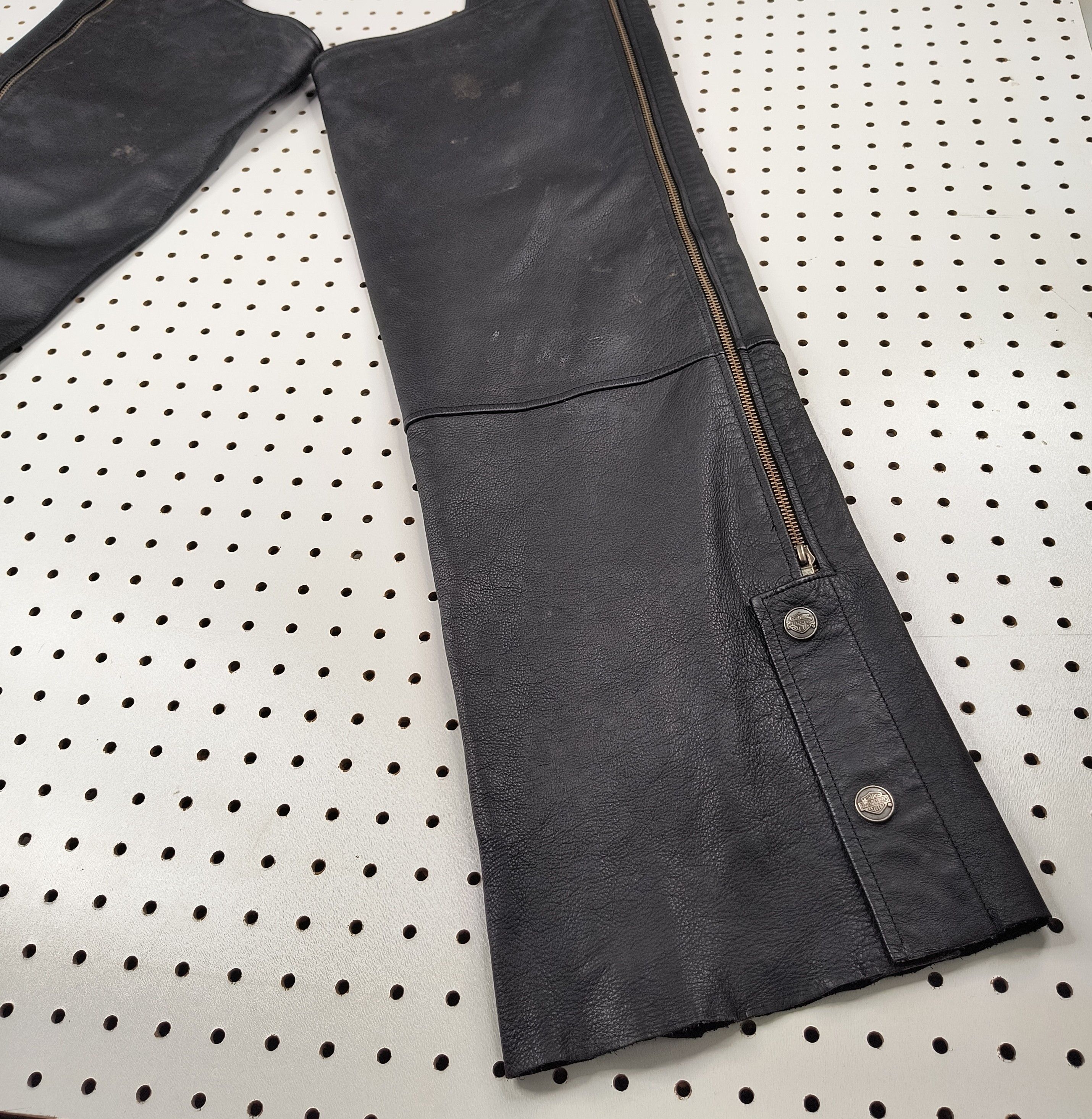Harley Davidson Vintage Harley Davidson leather chaps Size US 36 / EU 52 - 8 Thumbnail