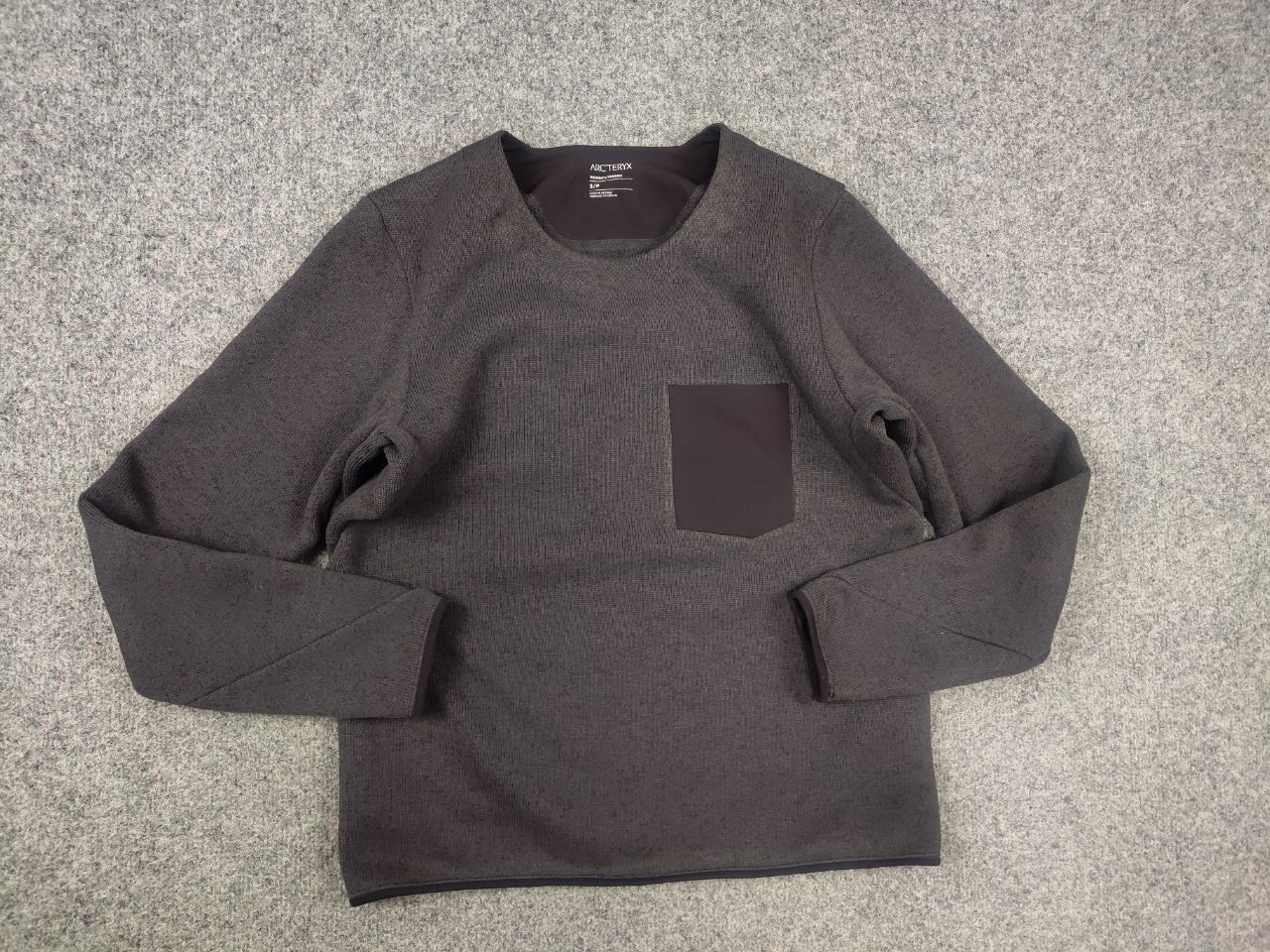 Arc'teryx Arcteryx Covert thermo fleece Gray logo pullover Sweatshirt Size S / US 4 / IT 40 - 1 Thumbnail