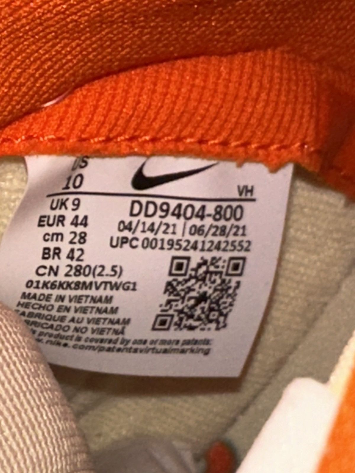 Nike Nike Dunk High 1985 SP Size US 10 / EU 43 - 7 Thumbnail