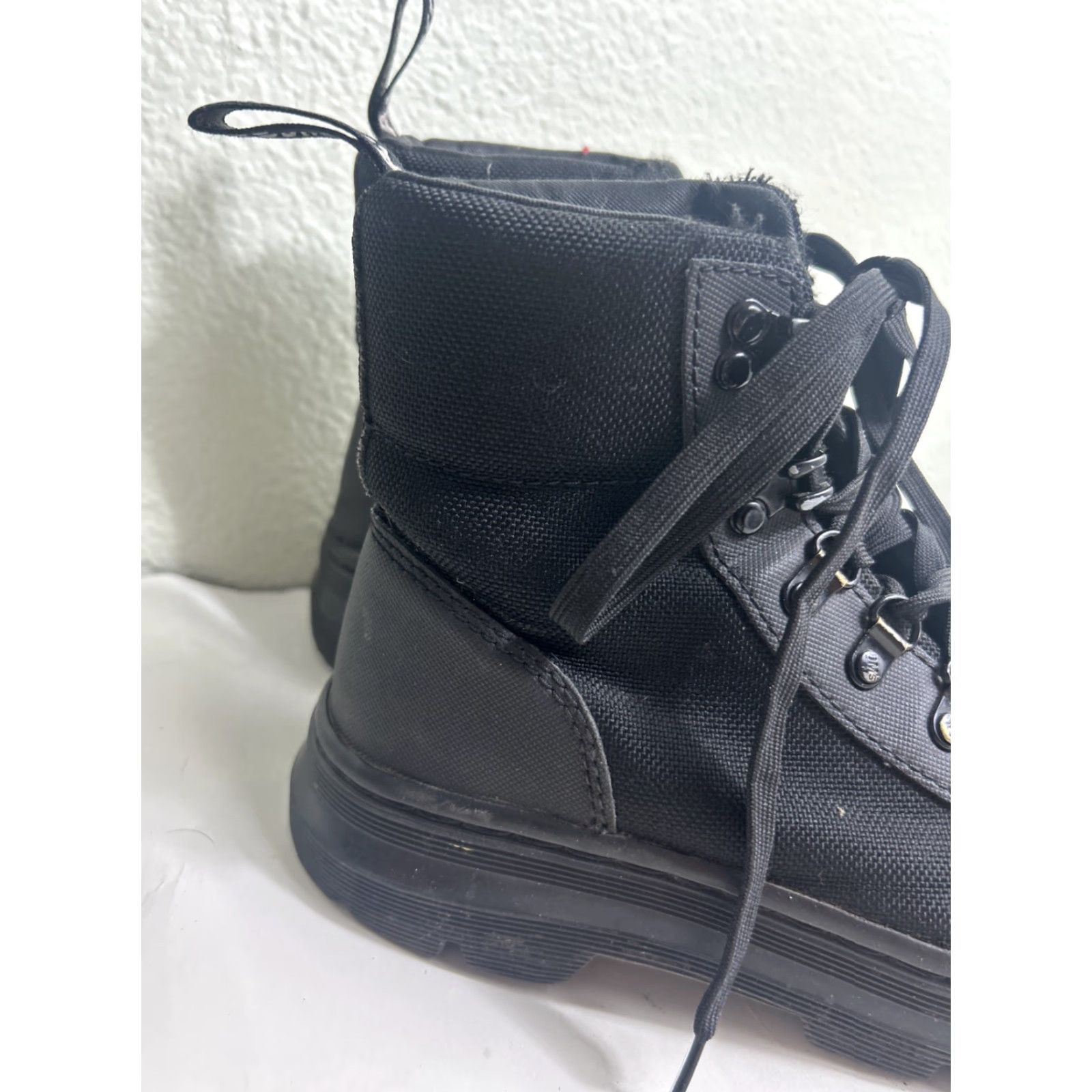 Dr. Martens Dr Martens Combs W Poly Combat Boots Womens Shoes Size 7 Black High Top Docs Style Combat Boots Mens? Womens? 7 Size S / US 4 / IT 40 - 2 Thumbnail