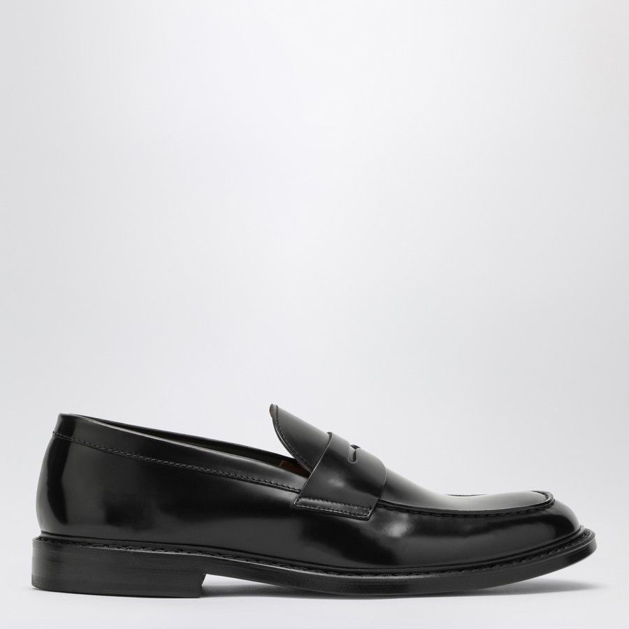 Doucal's o1d2blof0226 Leather Classic Shoes in Black Size US 9 / EU 42 - 2 Thumbnail