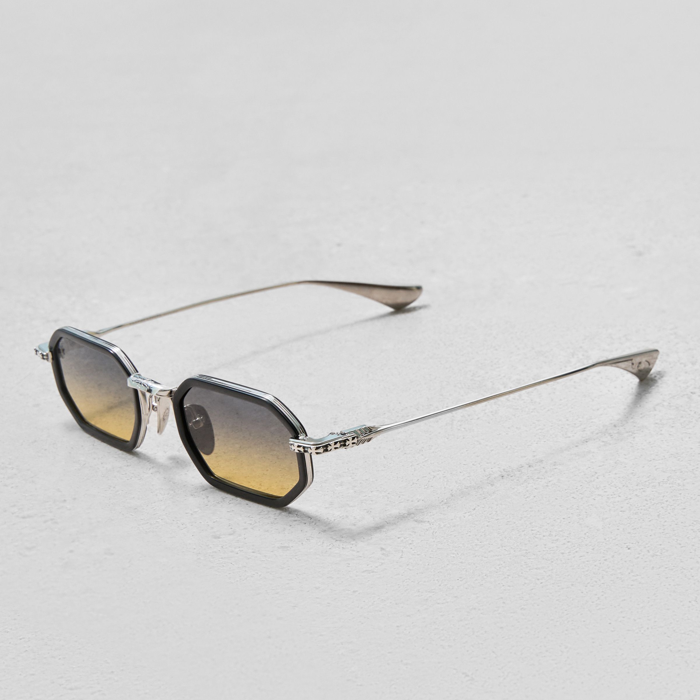 Chrome Hearts CHROME HEARTS STYLIDA BLACK/SHINY SILVER-SUN Size ONE SIZE - 2 Thumbnail