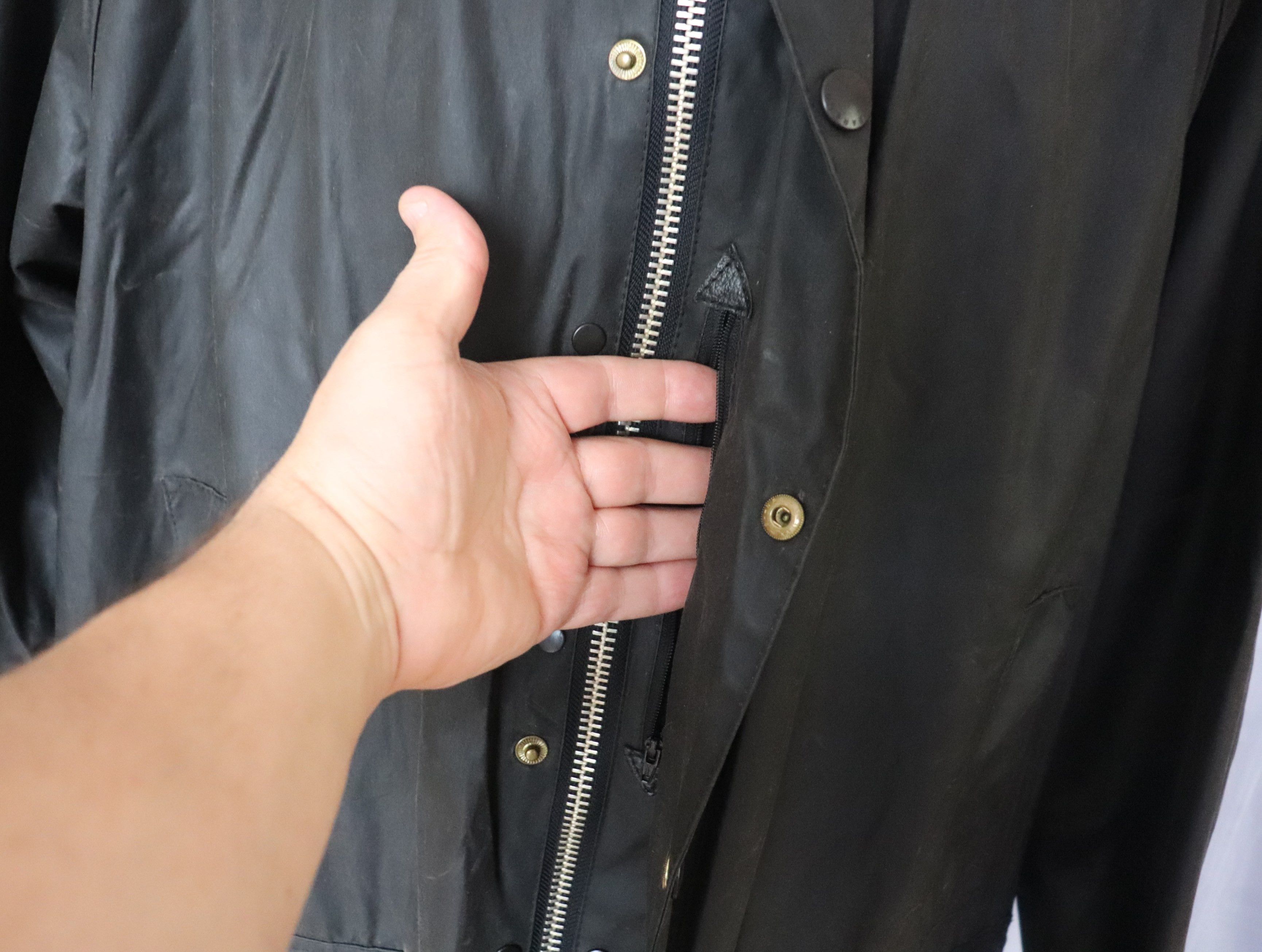 Barbour Barbour Beaufort Waxed Cotton Jacket A145 Coat rare UK Sz XL Size US XL / EU 56 / 4 - 9 Thumbnail