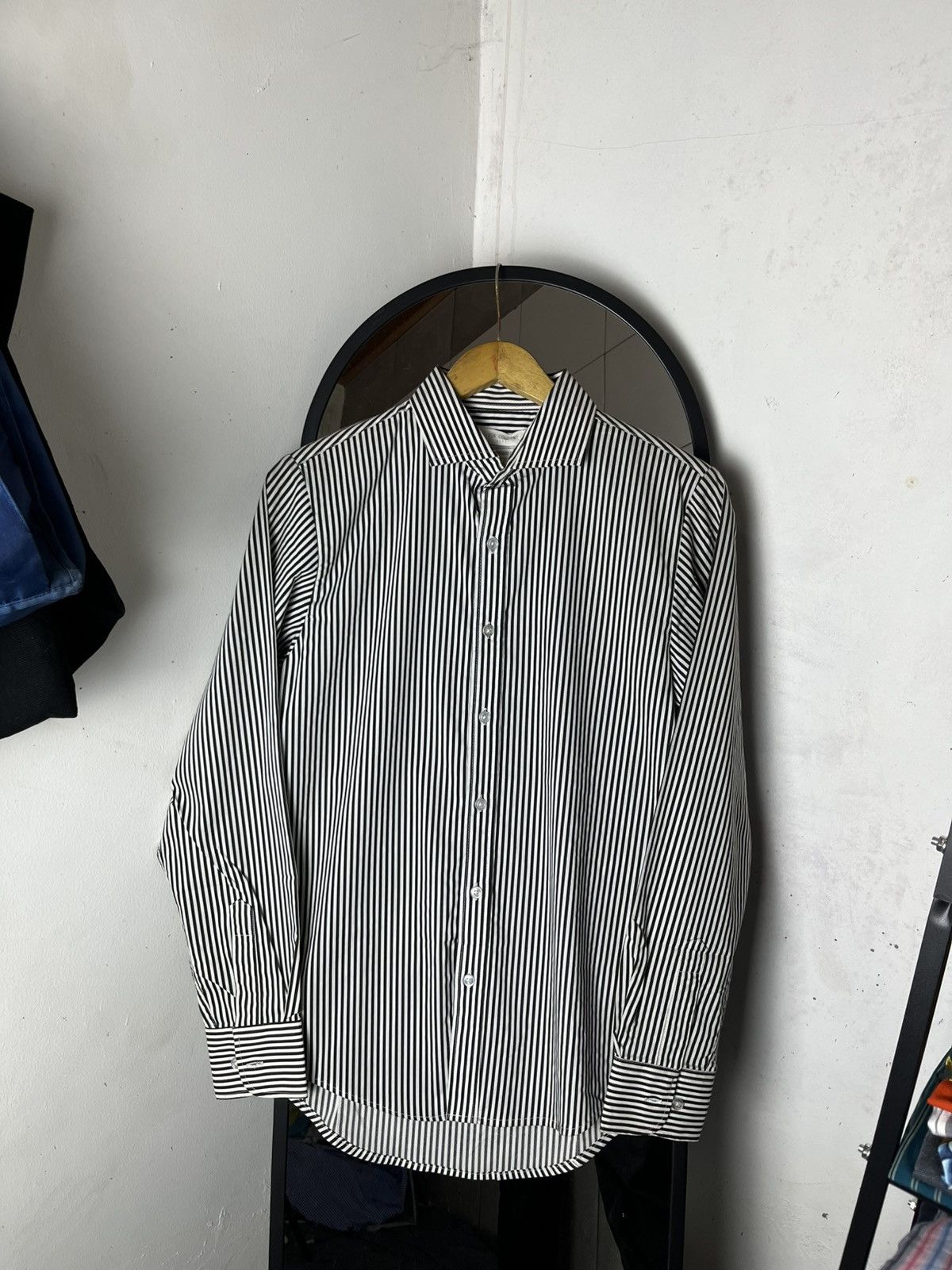 Japanese Brand ysk company seoul striped /cdg/issey/yohji/needles Size US S / EU 44-46 / 1 - 2 Thumbnail