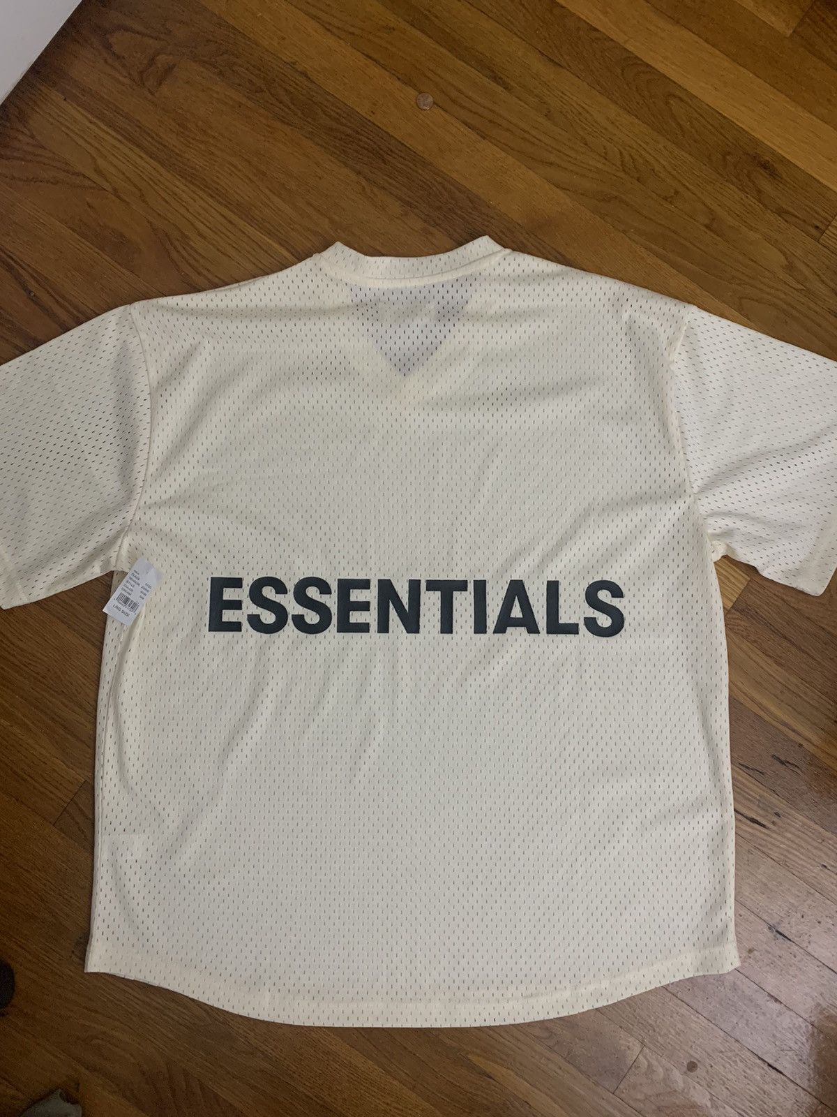 Essentials × FOG × Fear of God Fog essentials mesh short tee cream 