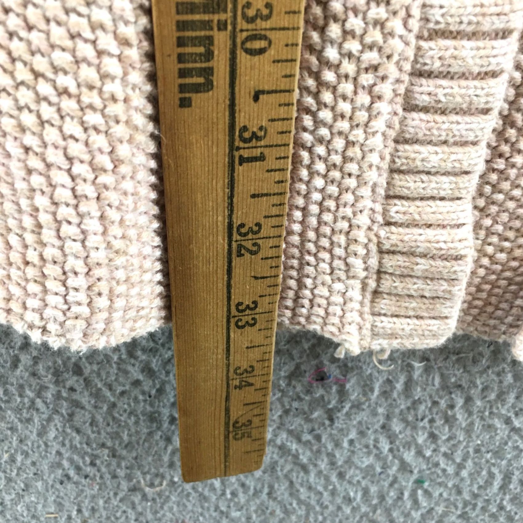 American Eagle Outfitters American Eagle Outfitters Open Front Cardigan Womens S Beige Knit Long Sleeve Shirt Sweatshirt Casual Lightweight Knitwear Size S / US 4 / IT 40 - 7 Thumbnail