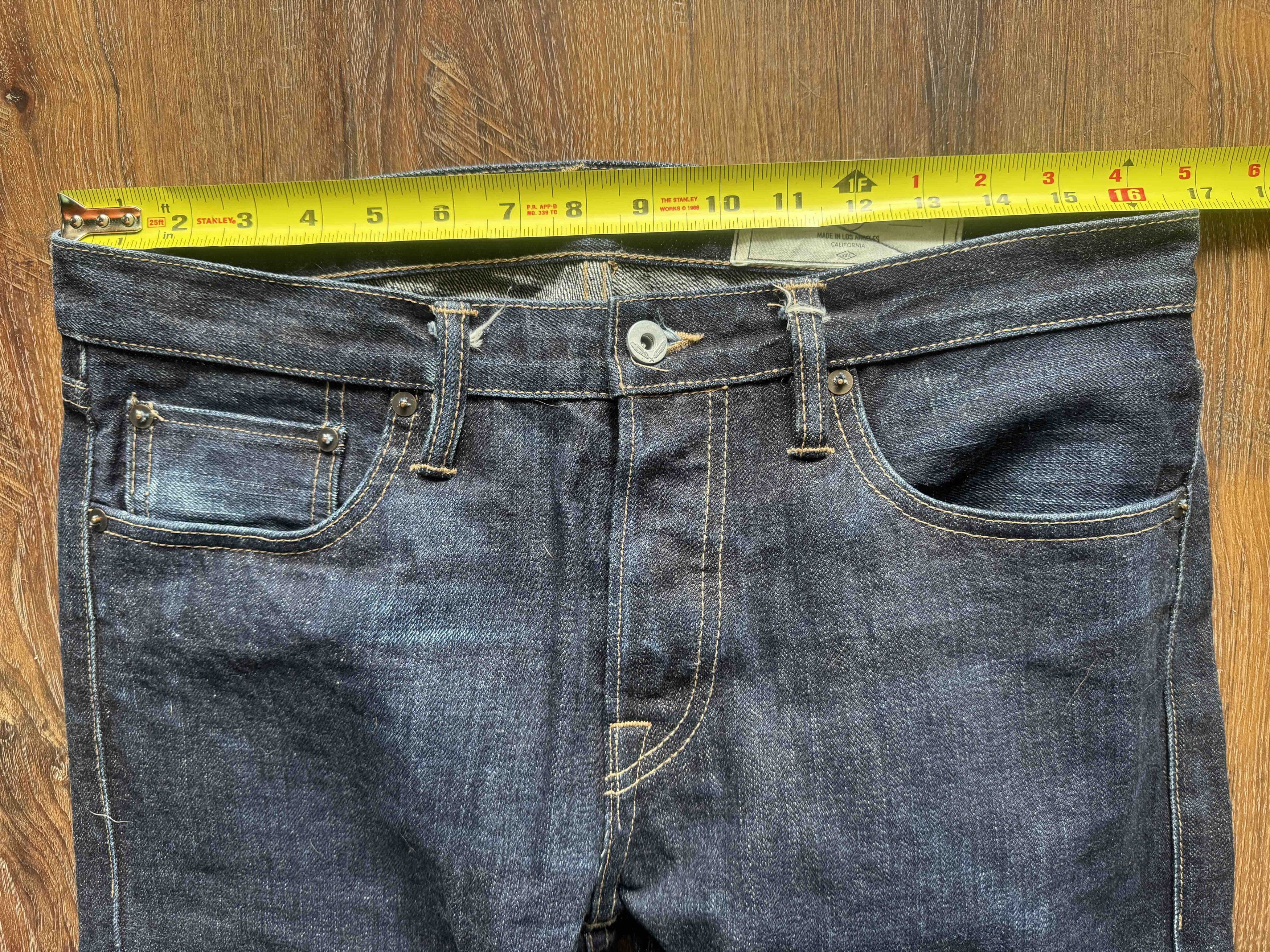 Rogue Territory Rouge Territory/RGT SK Indigo Slim Japanese Selvedge Denim Size US 32 / EU 48 - 12 Thumbnail