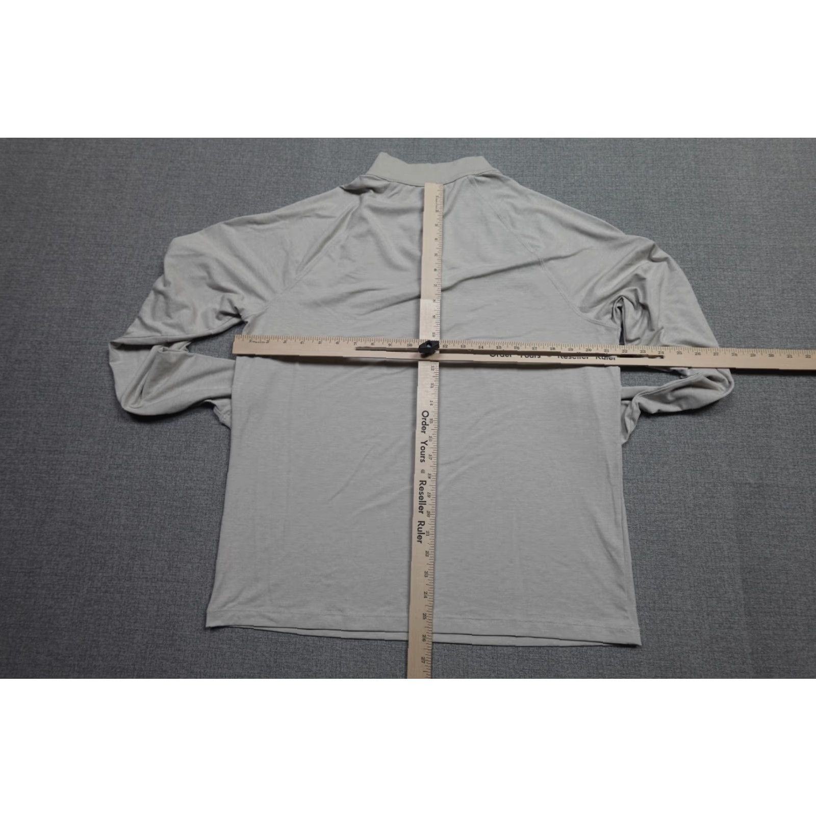 G/FORE G/Fore Pullover Shirt Mens M Gray Luxe Midlayer Golf Performance Size US M / EU 48-50 / 2 - 7 Thumbnail
