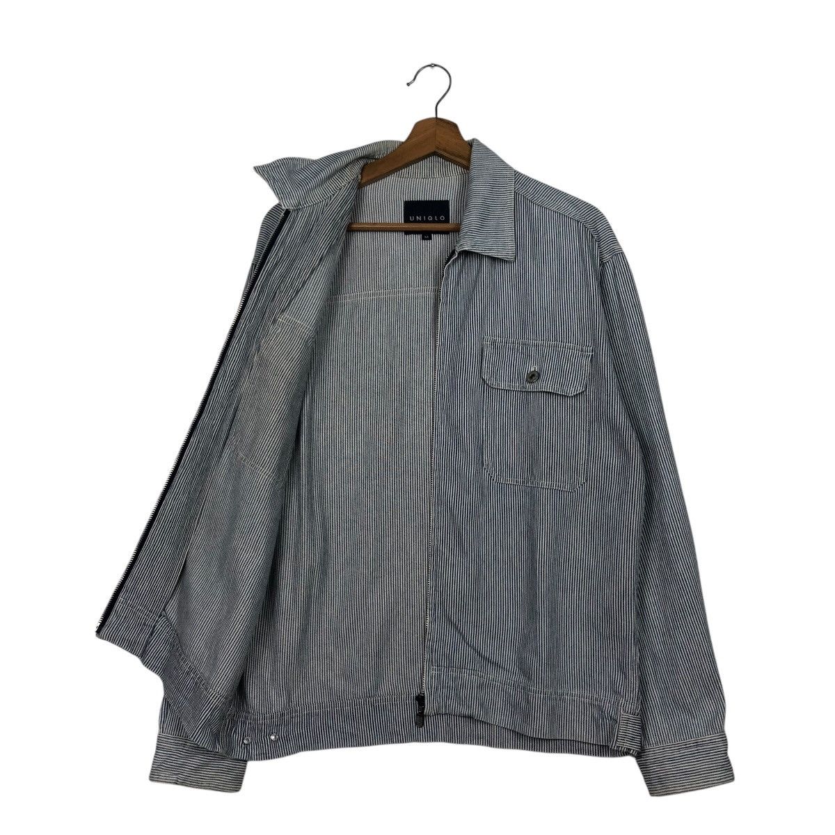 Japanese Brand 📌Vintage Hickory Chore Jacket Uniqlo Striped Issey Miyake Size US M / EU 48-50 / 2 - 11 Thumbnail