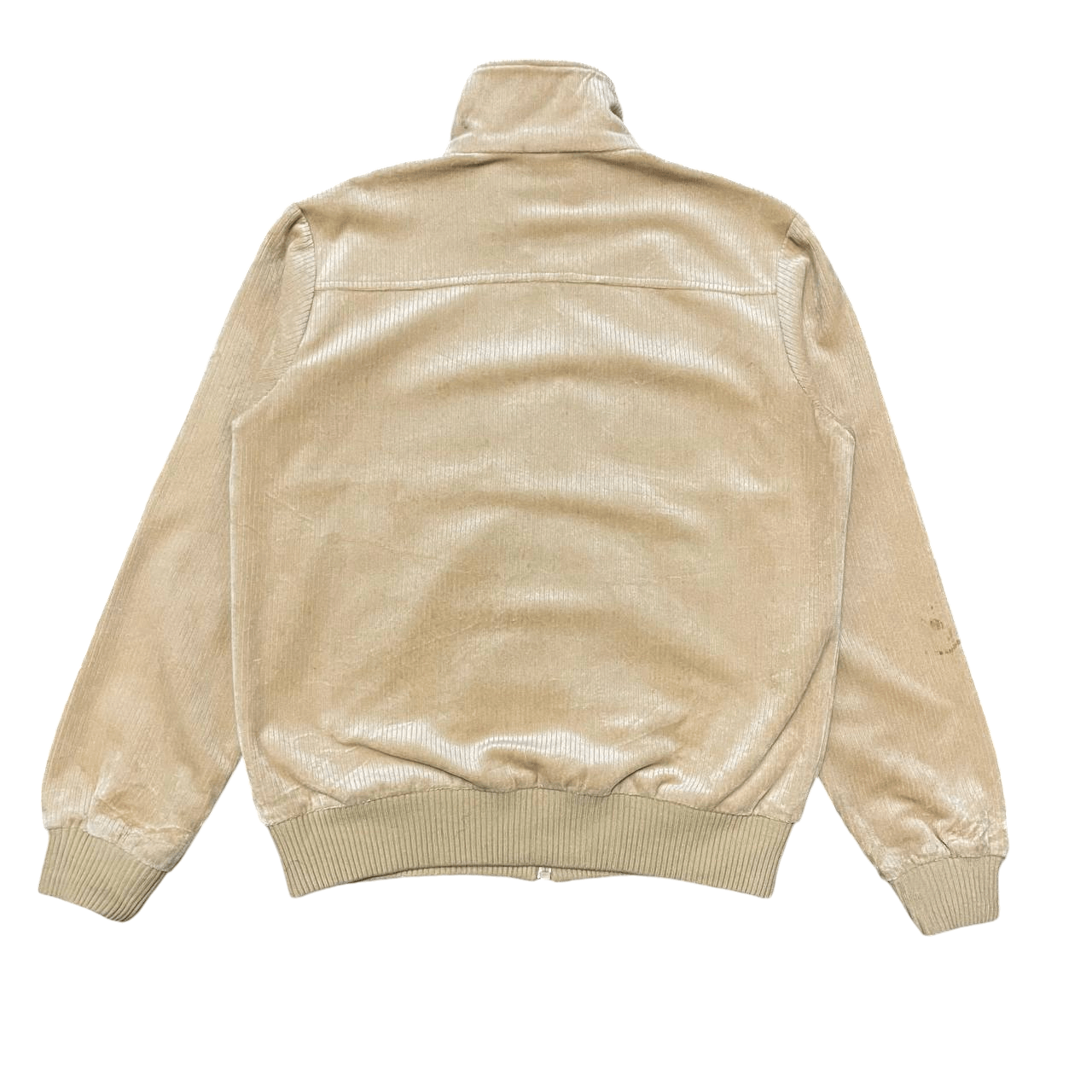Adidas Vintage Adidas Trefoil Corduroy Zipper Jacket High Neck Size US M / EU 48-50 / 2 - 13 Thumbnail