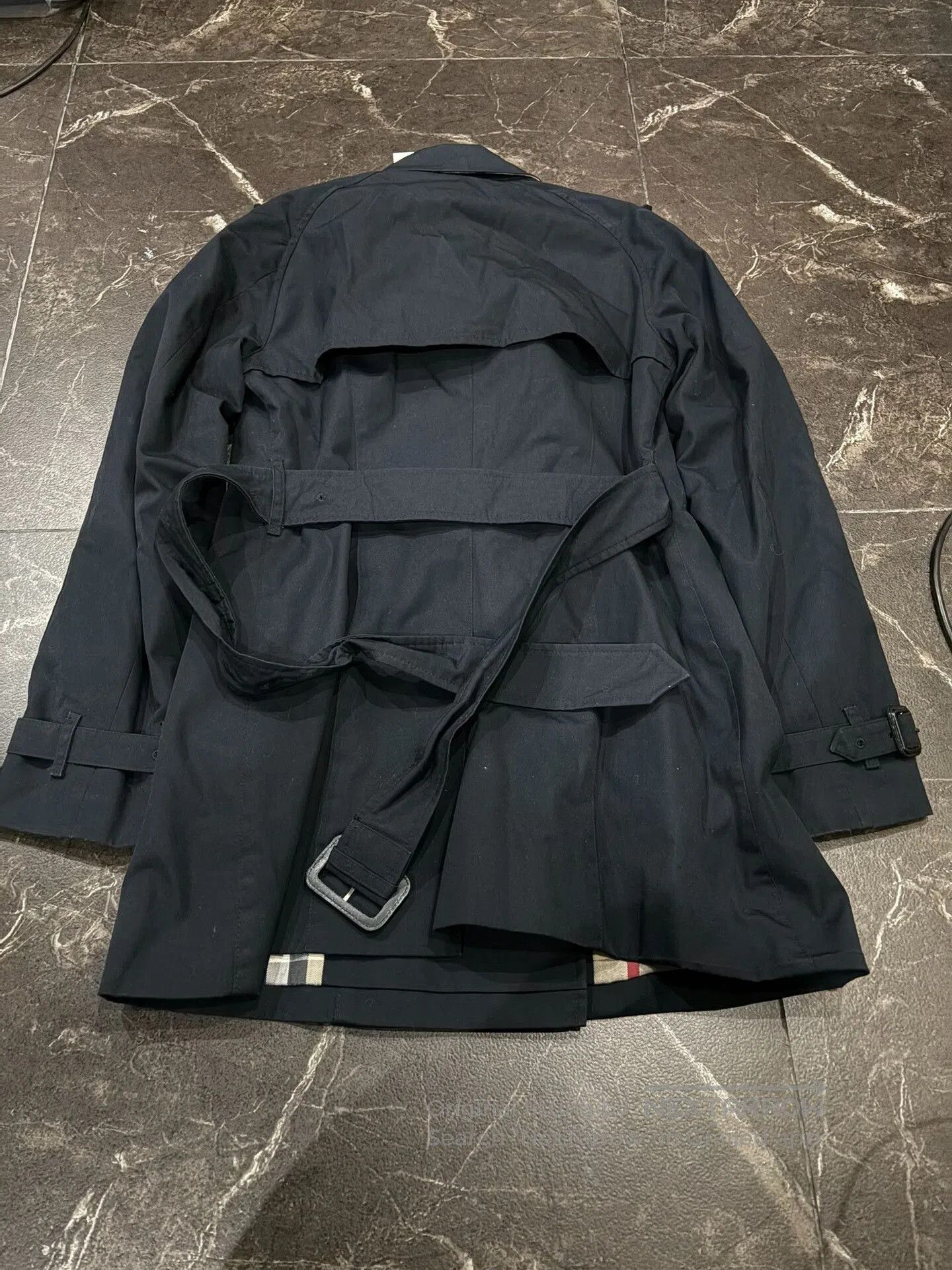 Burberry Burberry Classic Black Trench Coat UK8. Size S / US 4 / IT 40 - 6 Thumbnail