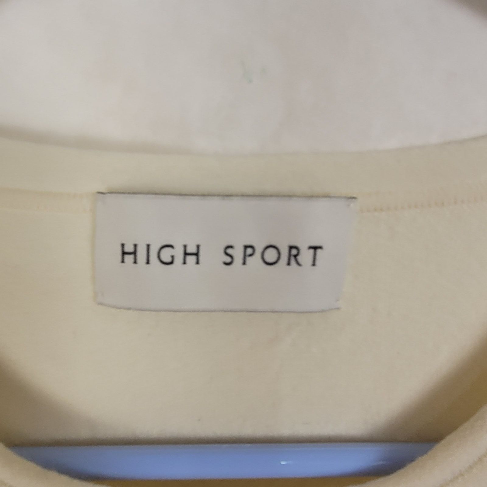 Other High Sport Nat ivory cotton blend jacquard knit top size L Size L / US 10 / IT 46 - 3 Thumbnail