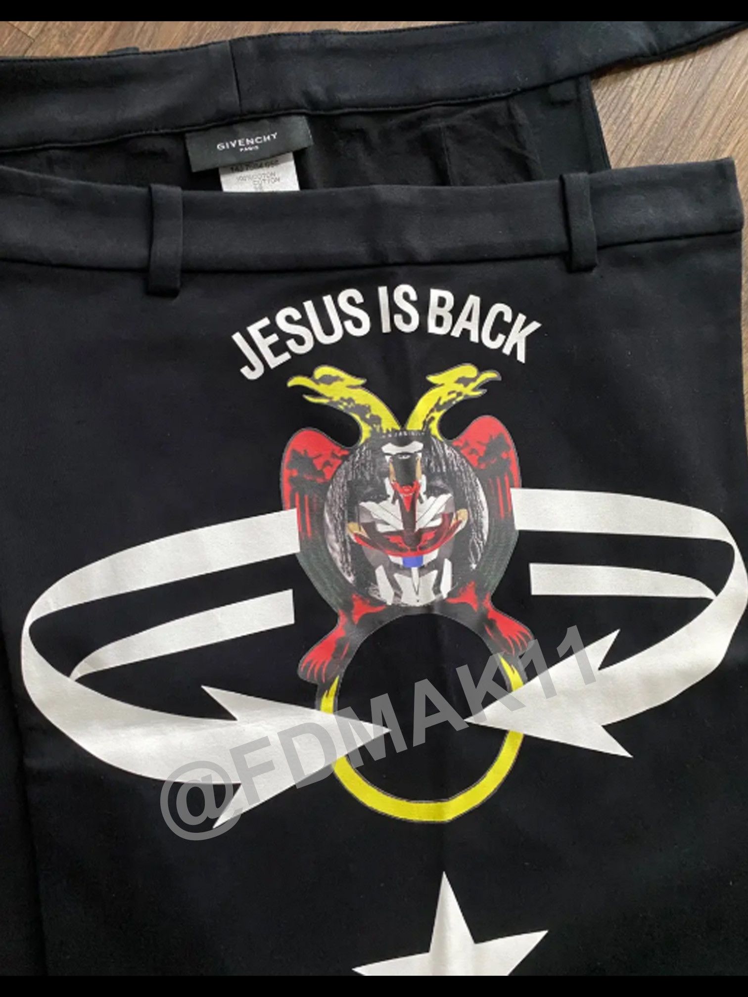 Givenchy Givenchy JESUS IS BACK Apron from S/S 2014 Size US 32 / EU 48 - 2 Thumbnail
