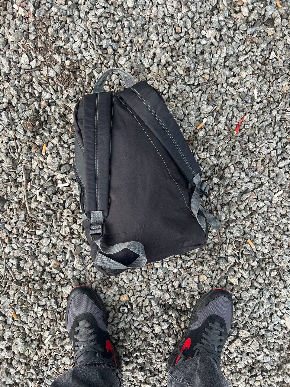 Nike × Vintage VERY RARE NIKE AIR BIG LOGO SWOOSH RETRO BAG DRILL Y2K 90s Size ONE SIZE - 8 Thumbnail