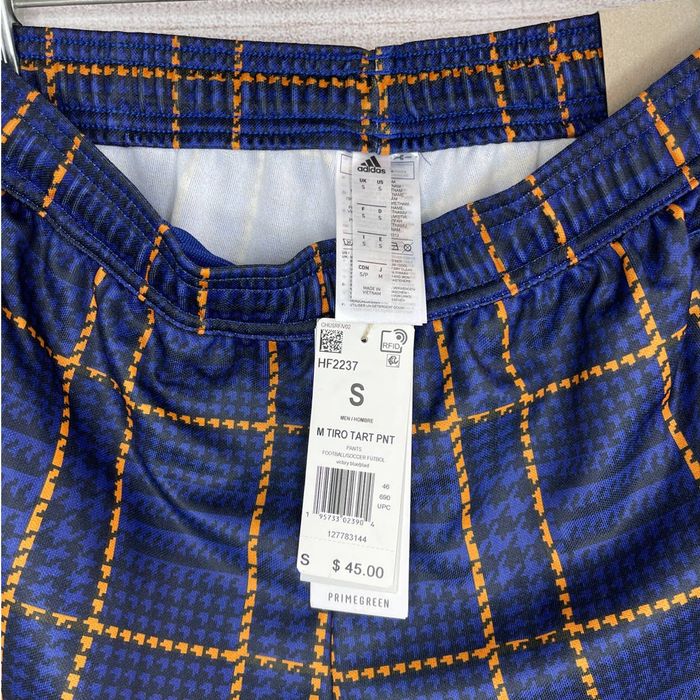 adidas tartan plaid pants