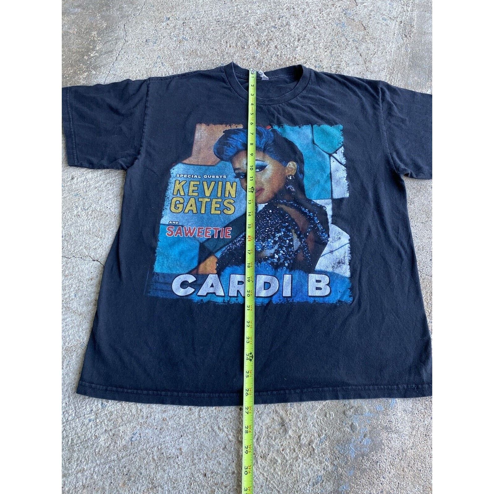 Band Tees Cardi B Kevin Gates Saweetie Double Sided Vintage Shirt Size US M / EU 48-50 / 2 - 6 Thumbnail