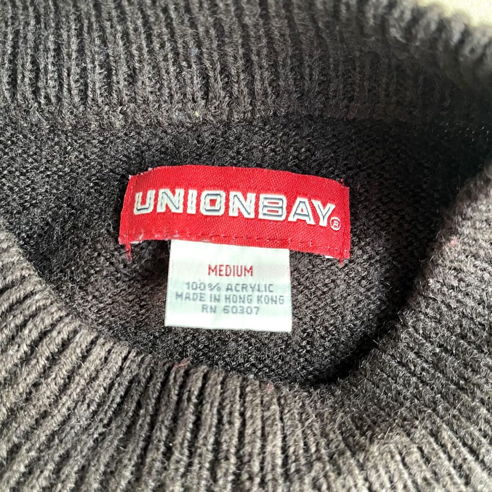 Vintage VINTAGE Unionbay Mens Sweater Crewneck Brown Stripe Knit 90s Hong Kong Size M Size US M / EU 48-50 / 2 - 3 Thumbnail