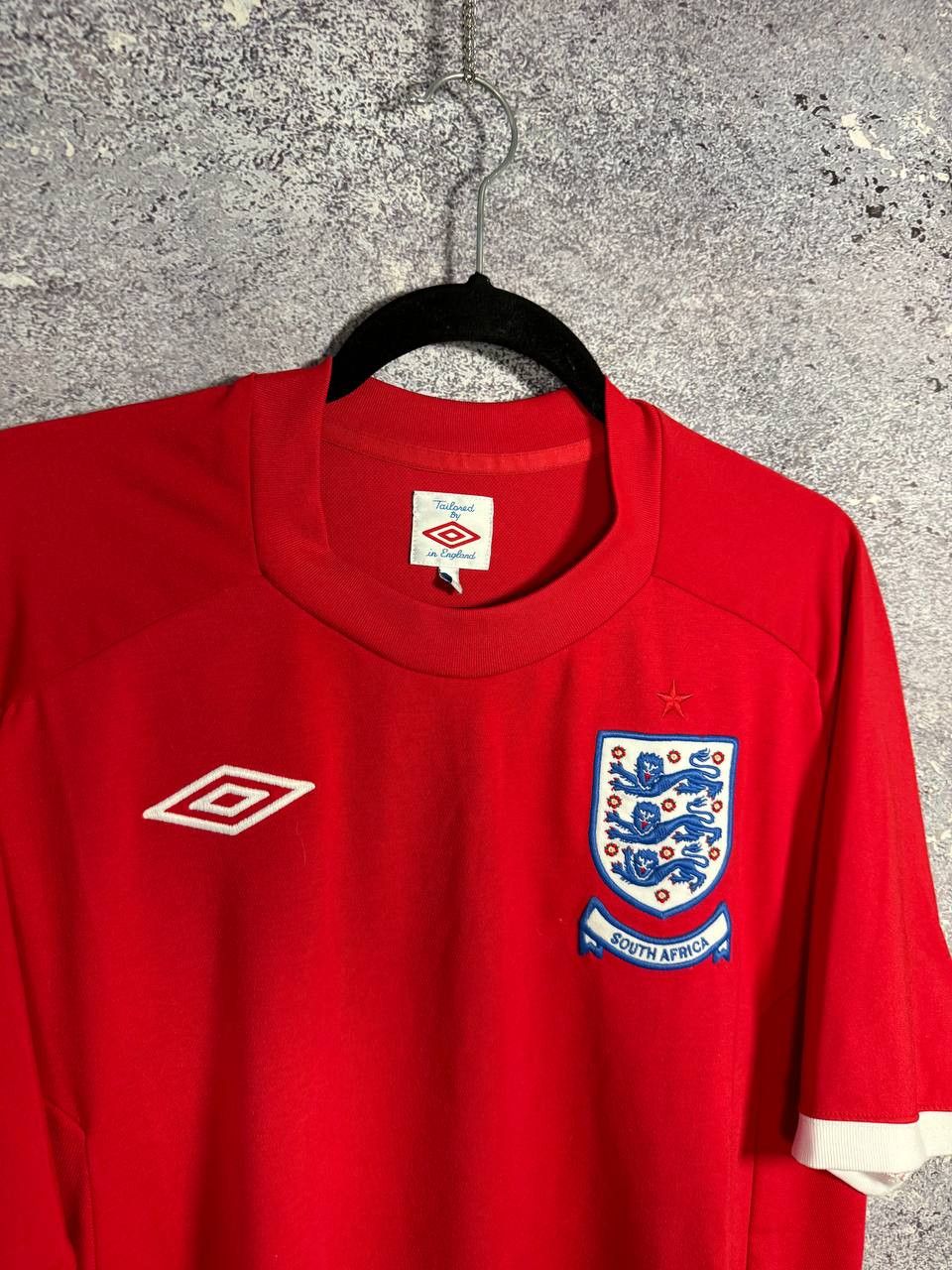 Umbro England National Team 2010 Umbro Soccer Jersey Size US L / EU 52-54 / 3 - 5 Thumbnail
