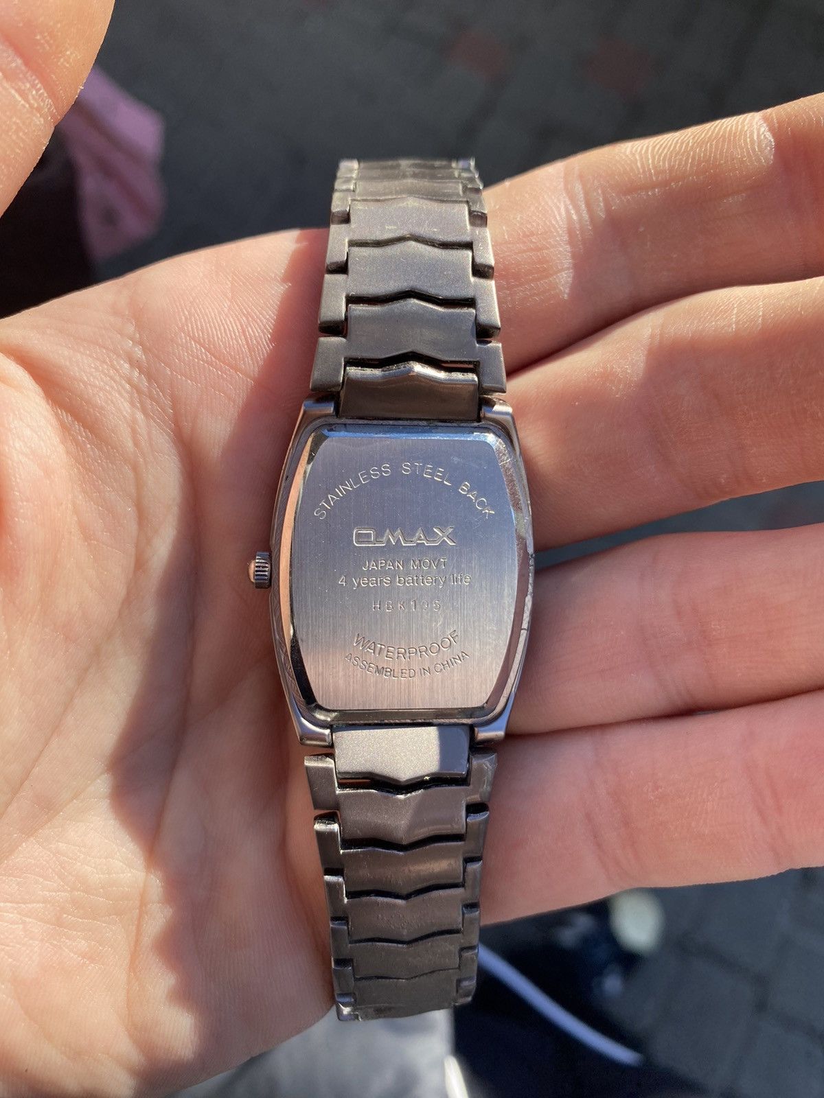 Japanese Brand × Jewelry × Vintage OMAX Stainless Steel Watch - Japanese Brand Size ONE SIZE - 3 Thumbnail