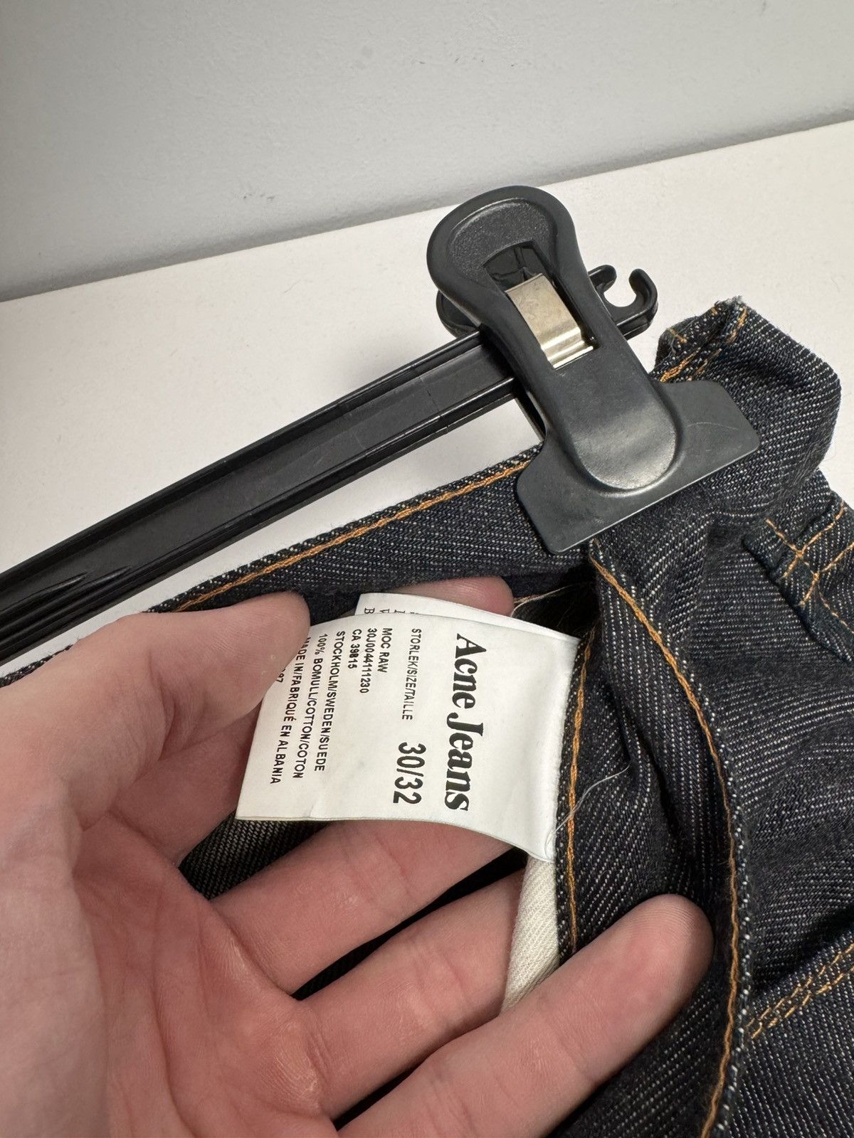 Acne Studios Acne Jeans pants Dark Blue 30/32 Size US 32 / EU 48 - 12 Thumbnail