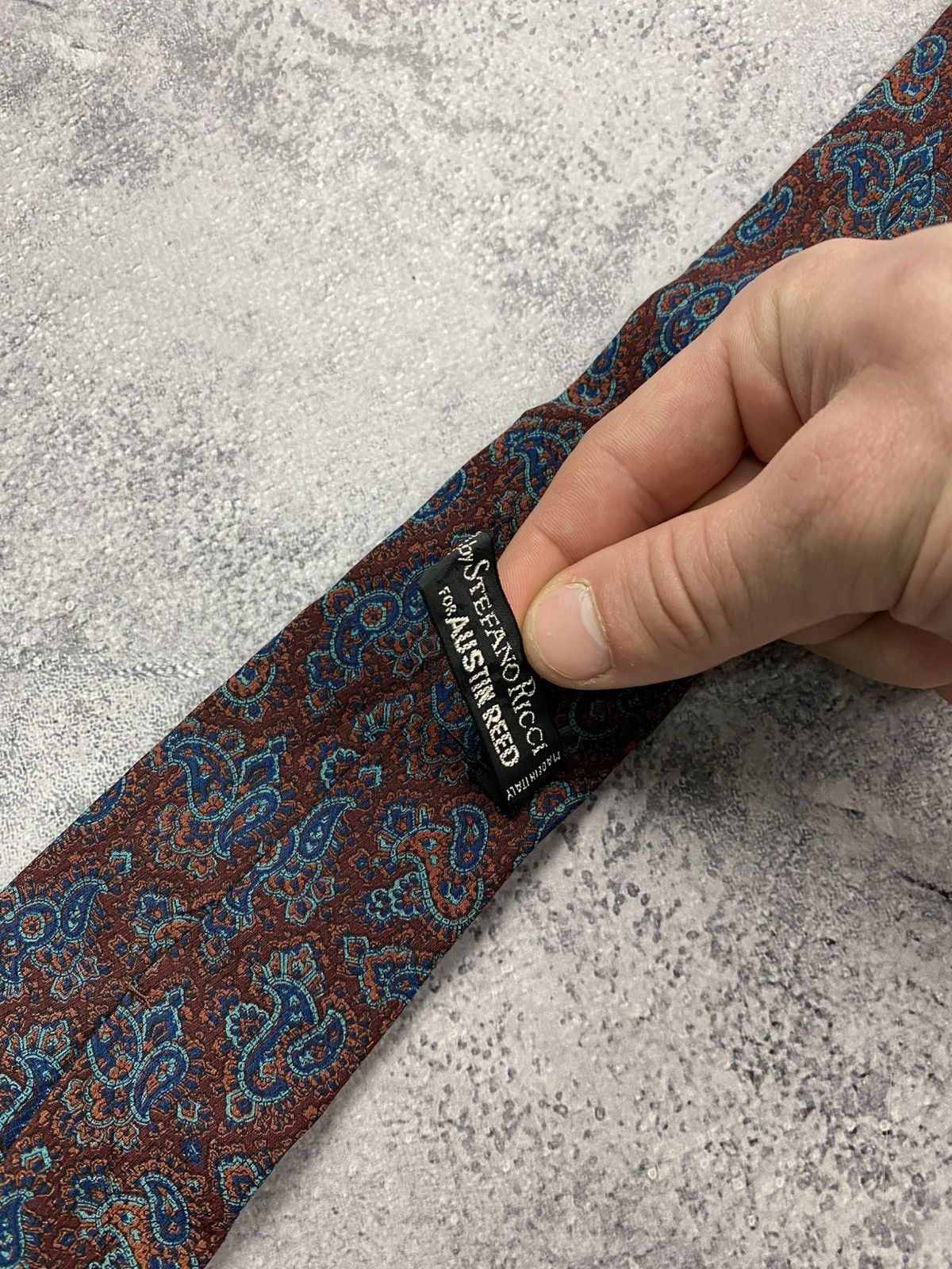 Stefano Ricci Stefano Ricci 100% Silk Tie Made in Italy for Austin Reed Size ONE SIZE - 8 Thumbnail
