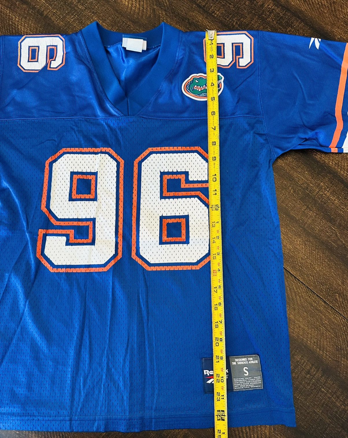 Reebok Vintage Florida Gators #96 Reebok Men’s Jersey-Small/USA Size US S / EU 44-46 / 1 - 7 Thumbnail