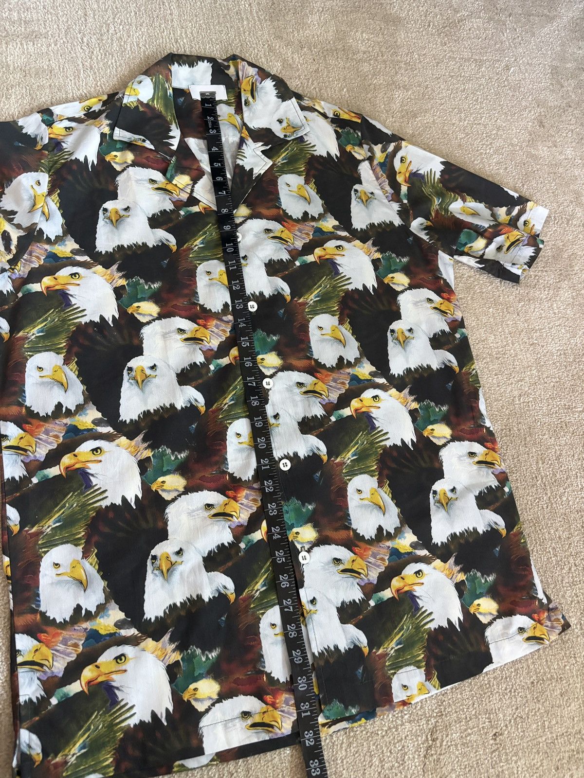 Rhude LIMITED EDITION - EAGLE DREAMS GRAPHIC BUTTON UP Size US M / EU 48-50 / 2 - 13 Thumbnail