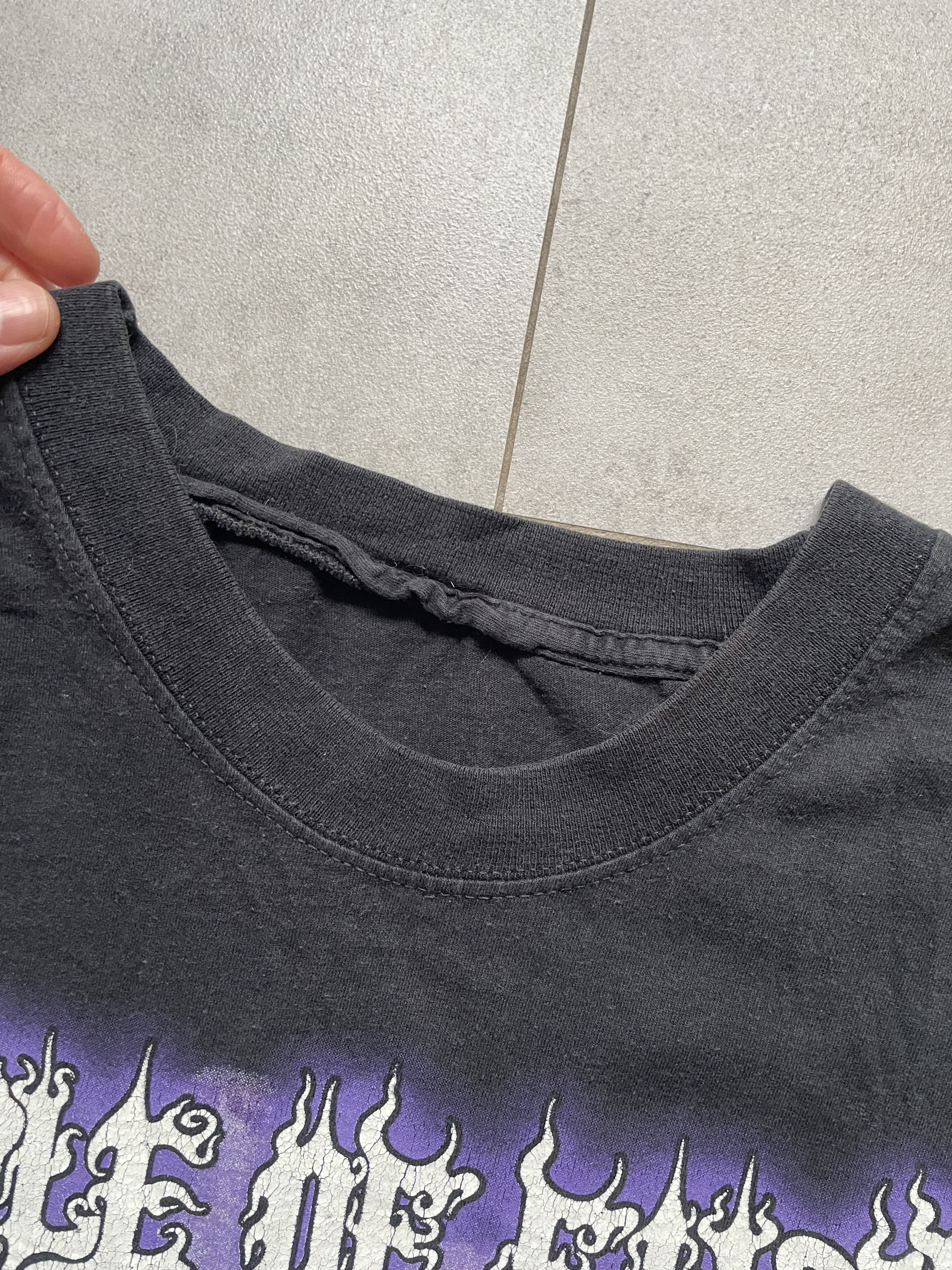 Vintage VINTAGE 90S CRADLE OF FILTH BLACK WASHED TEES Size US XL / EU 56 / 4 - 5 Thumbnail