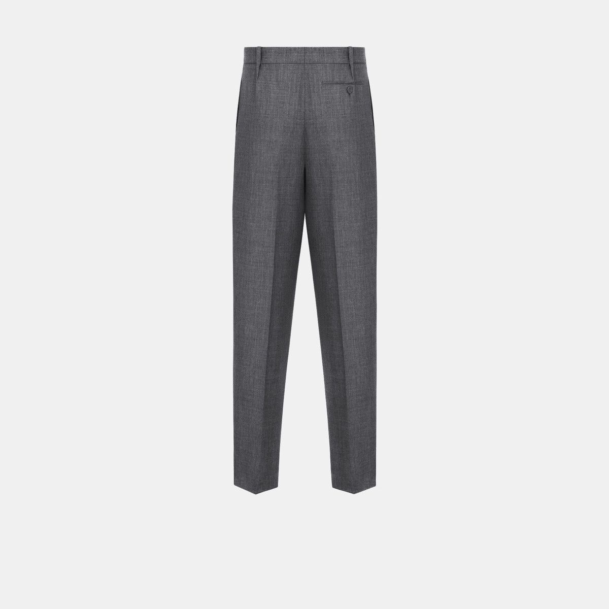 Dior o1bcso1str0125 Pleated Pants in Anthracite Grey Size US 34 / EU 50 - 2 Thumbnail