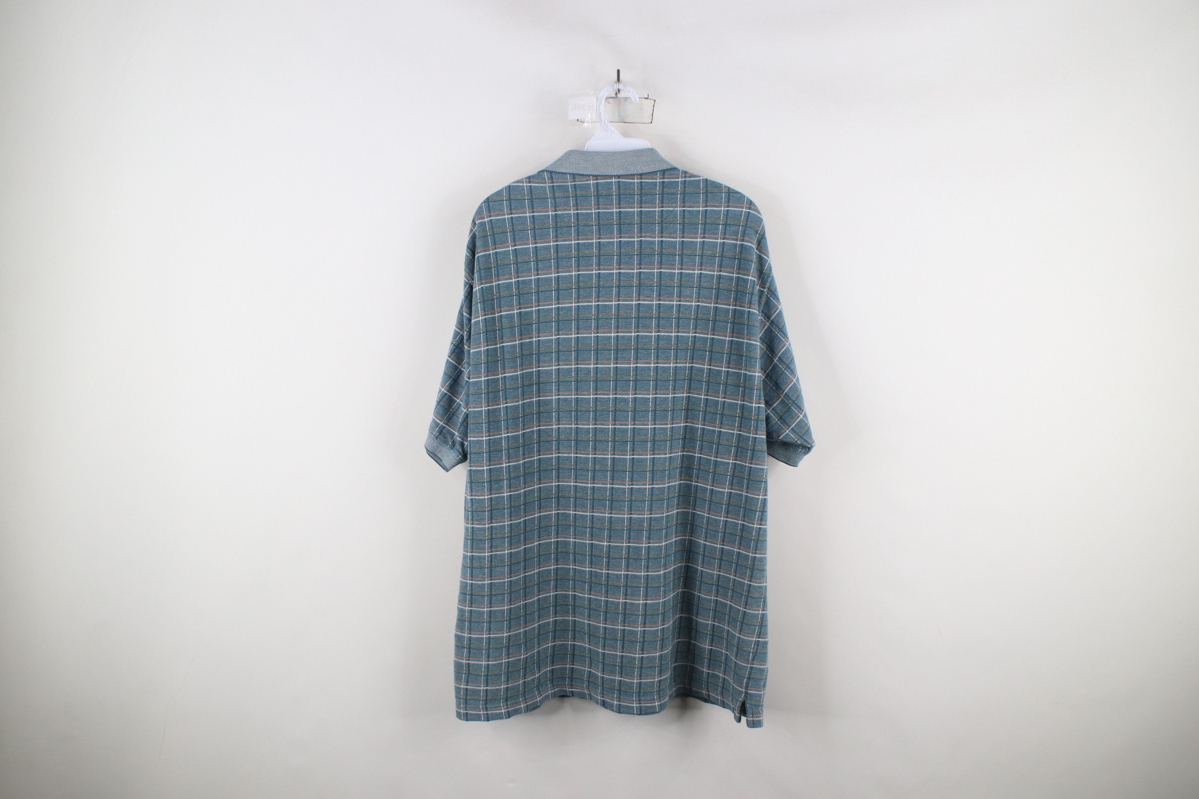 Vintage Vintage 90s Streetwear Checkered Collared Golf Polo Shirt Size US L / EU 52-54 / 3 - 7 Thumbnail